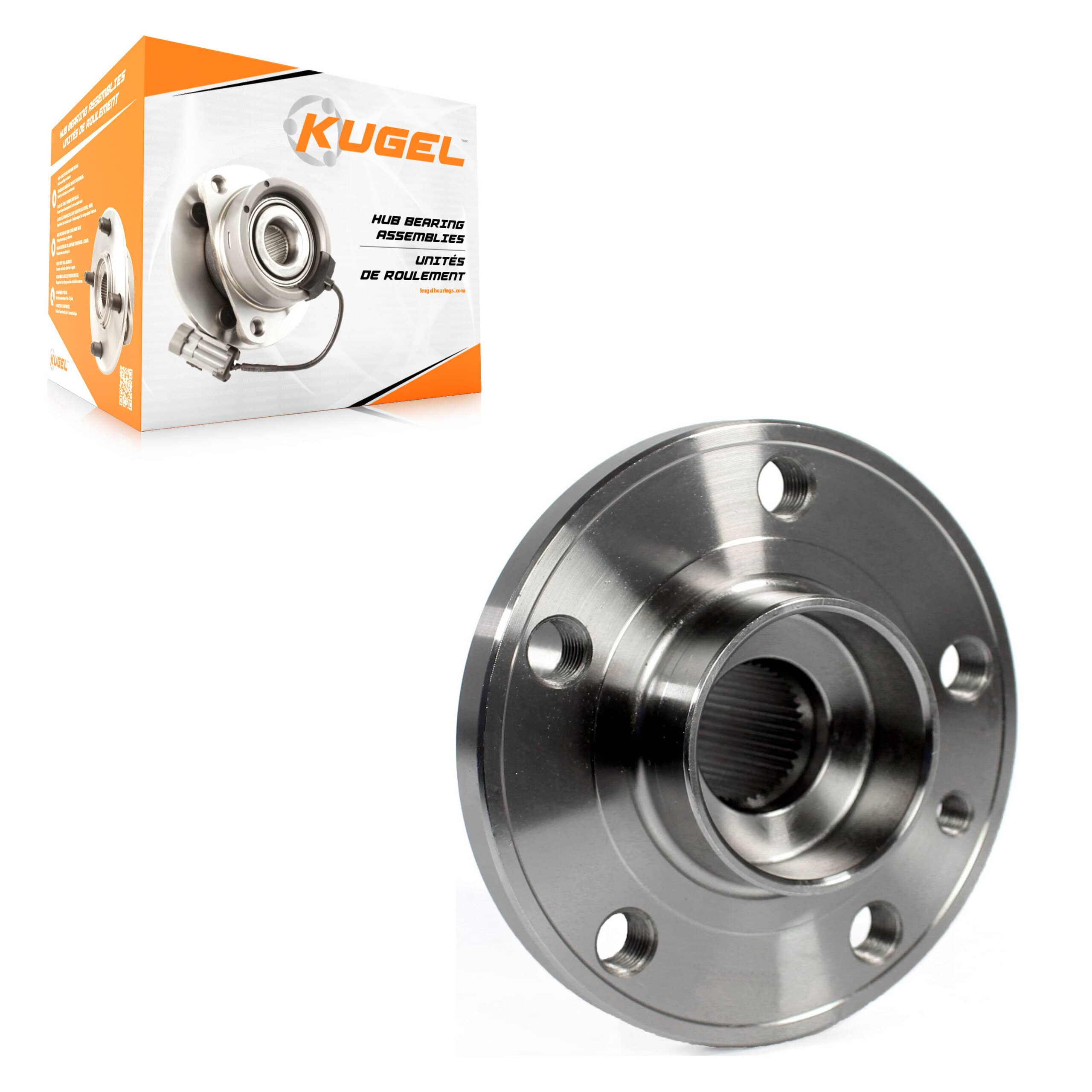 Kugel - 70-513328 - Front Wheel Bearing and Hub Assembly