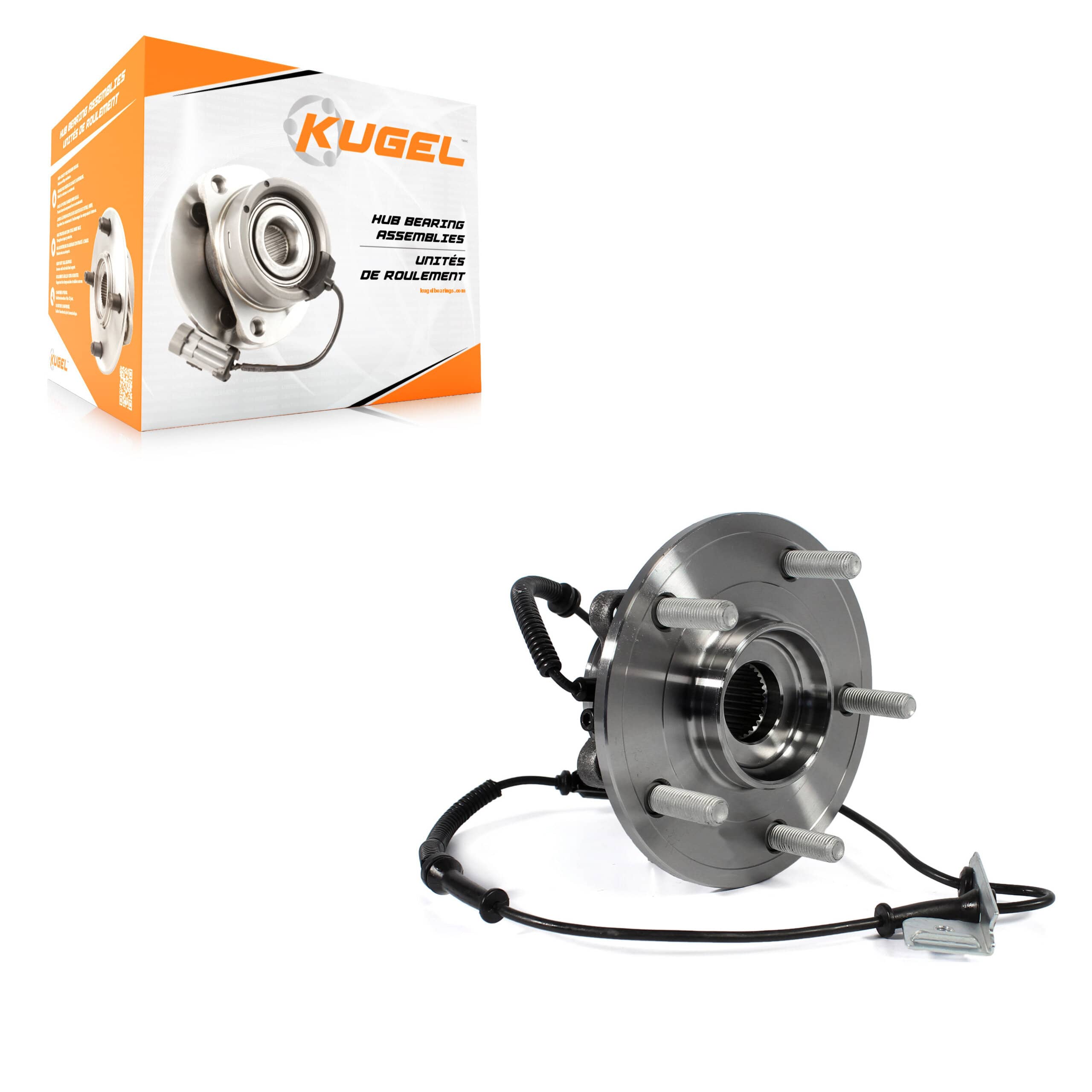 Kugel - 70-515150 - Front Wheel Bearing and Hub Assembly