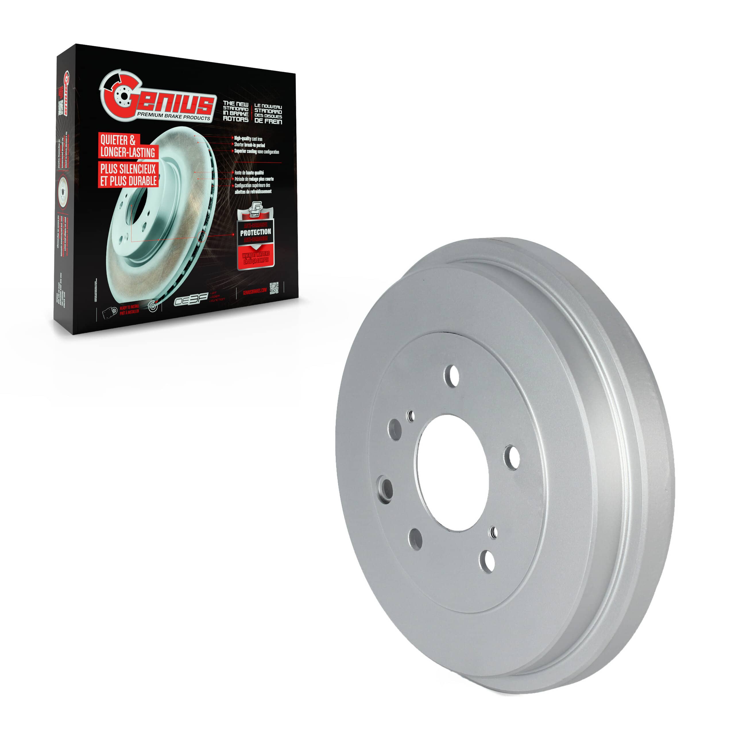Genius - GCR-97865 - Rear Brake Drum