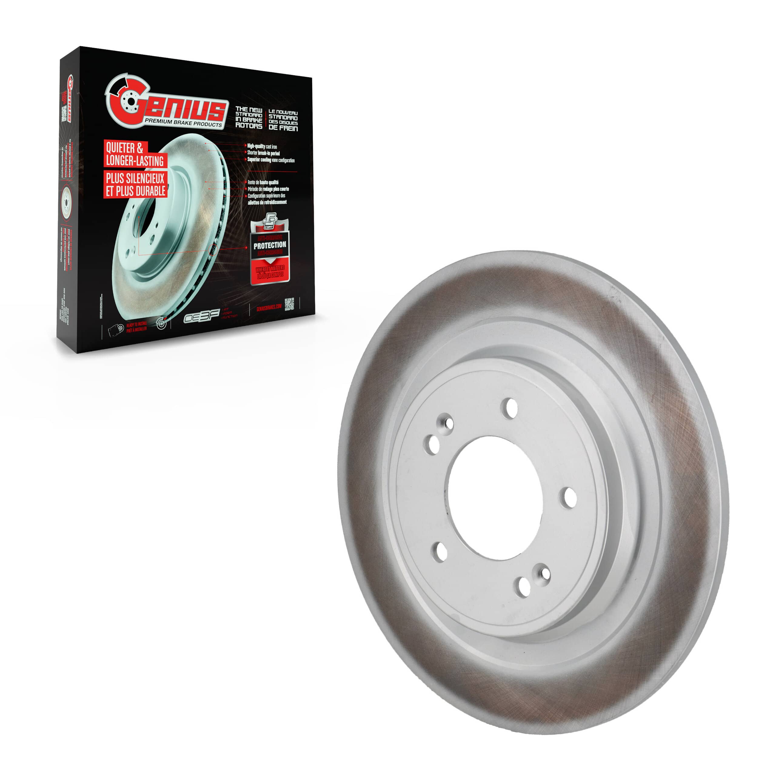 Genius - GCR-G8464 - Rear Disc Brake Rotor