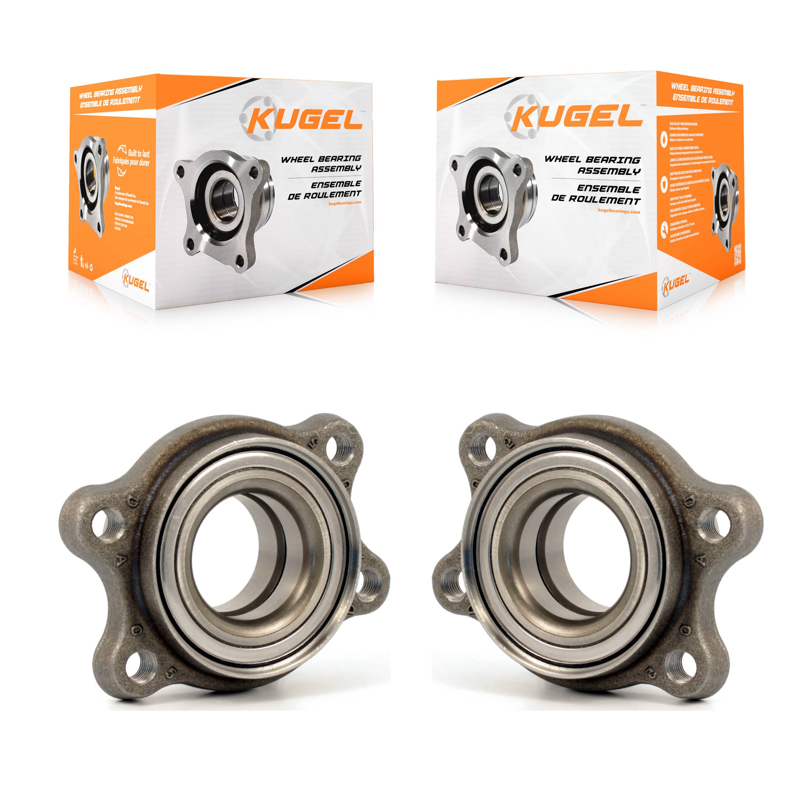 Kugel - K70-100002 - Front Wheel Bearing Assembly Kits