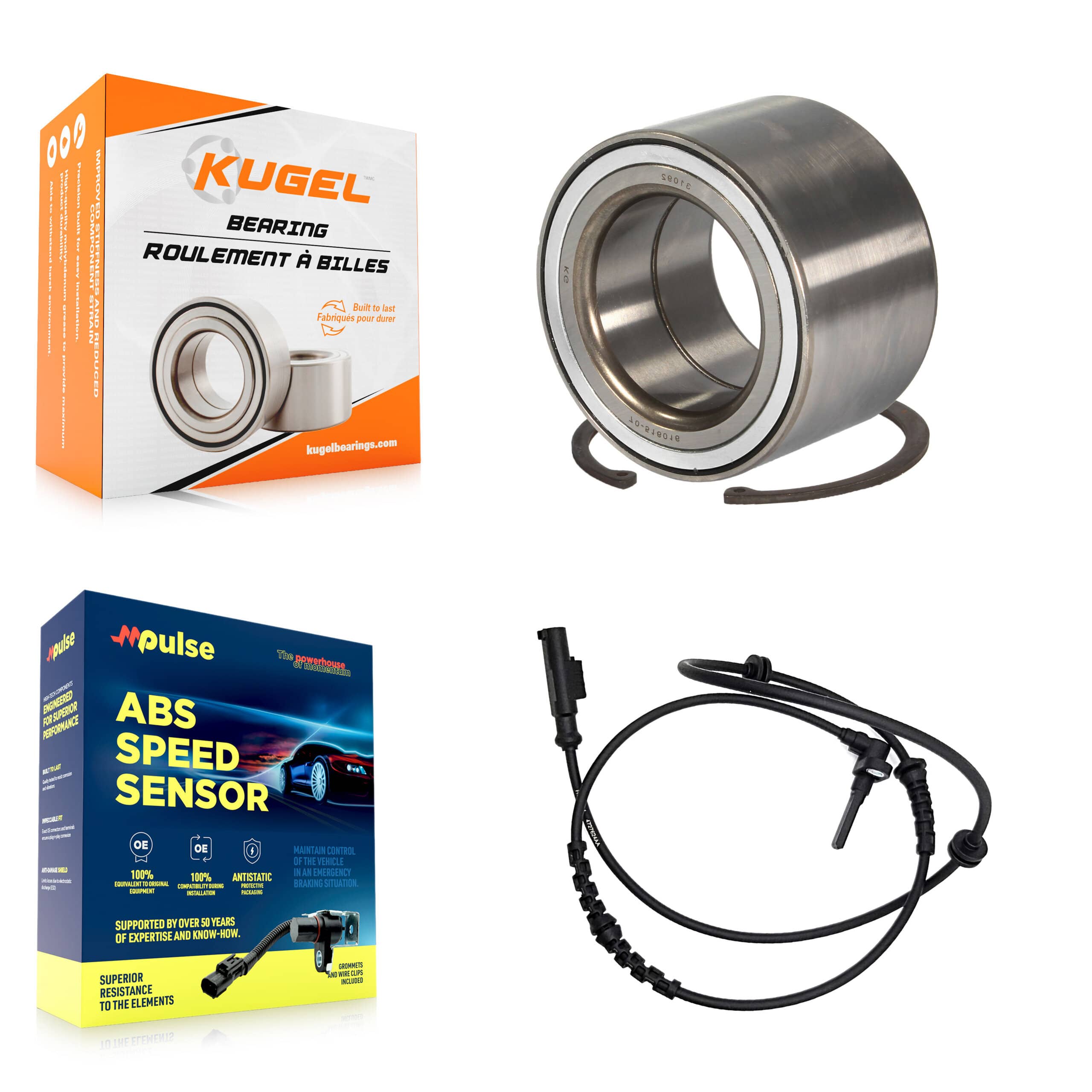 Kugel - K7S-100286 - Front Wheel Bearing Kits