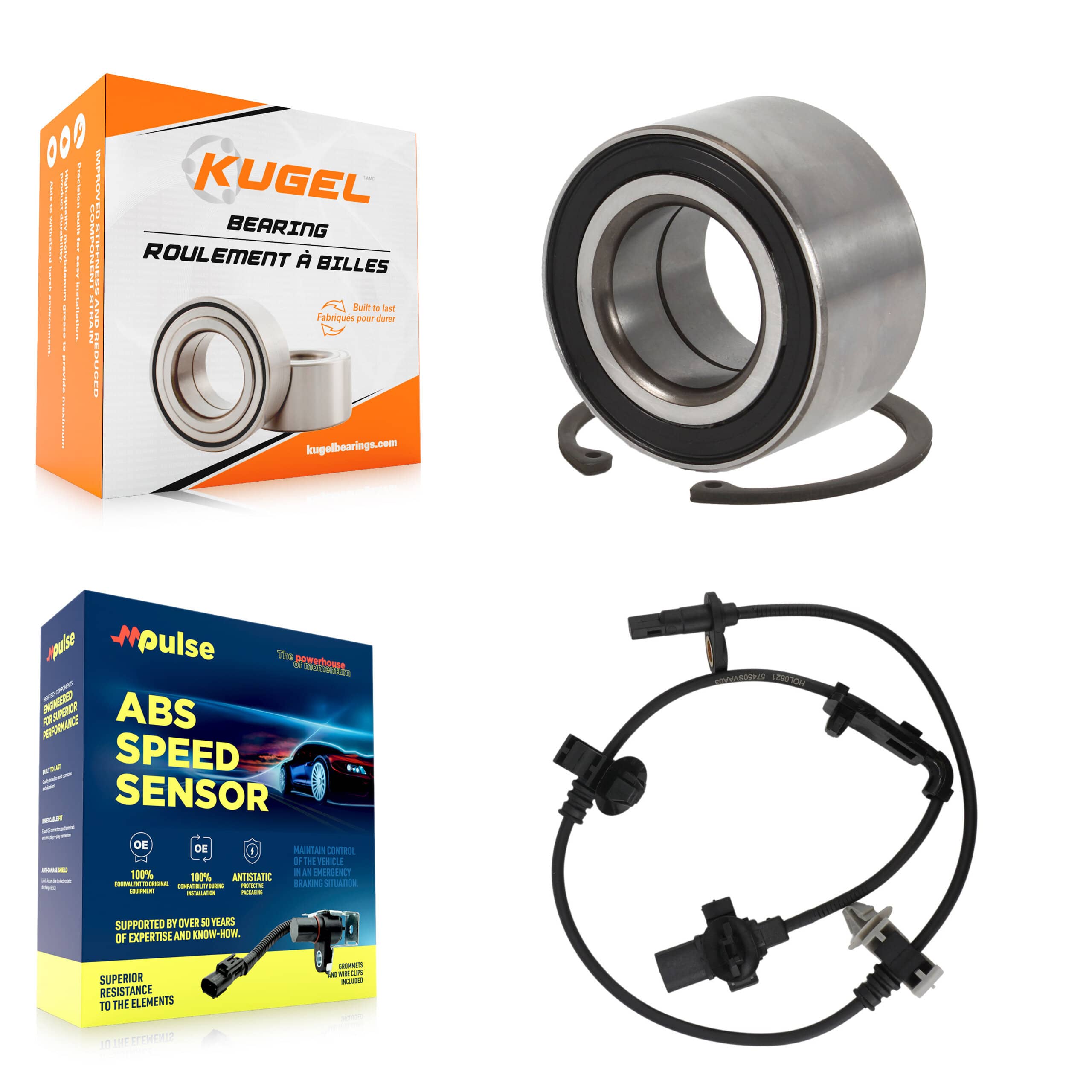 Kugel - K7S-102154 - Front Wheel Bearing Kits
