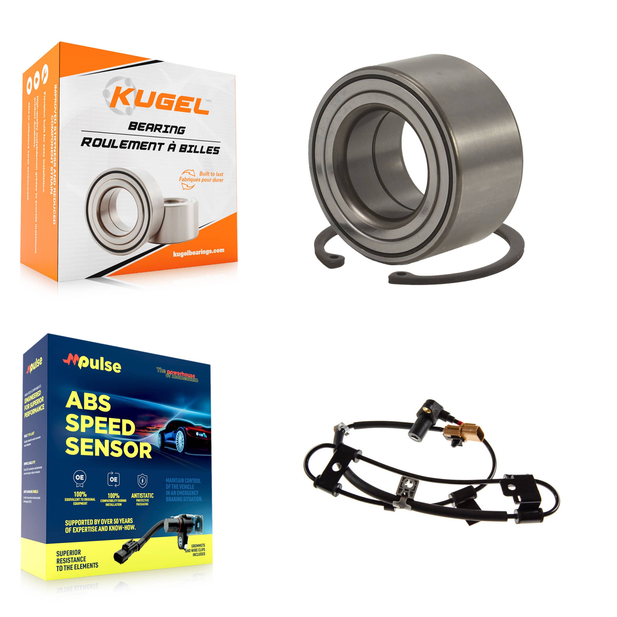 Kugel - K7S-102159 - Front Wheel Bearing Kits