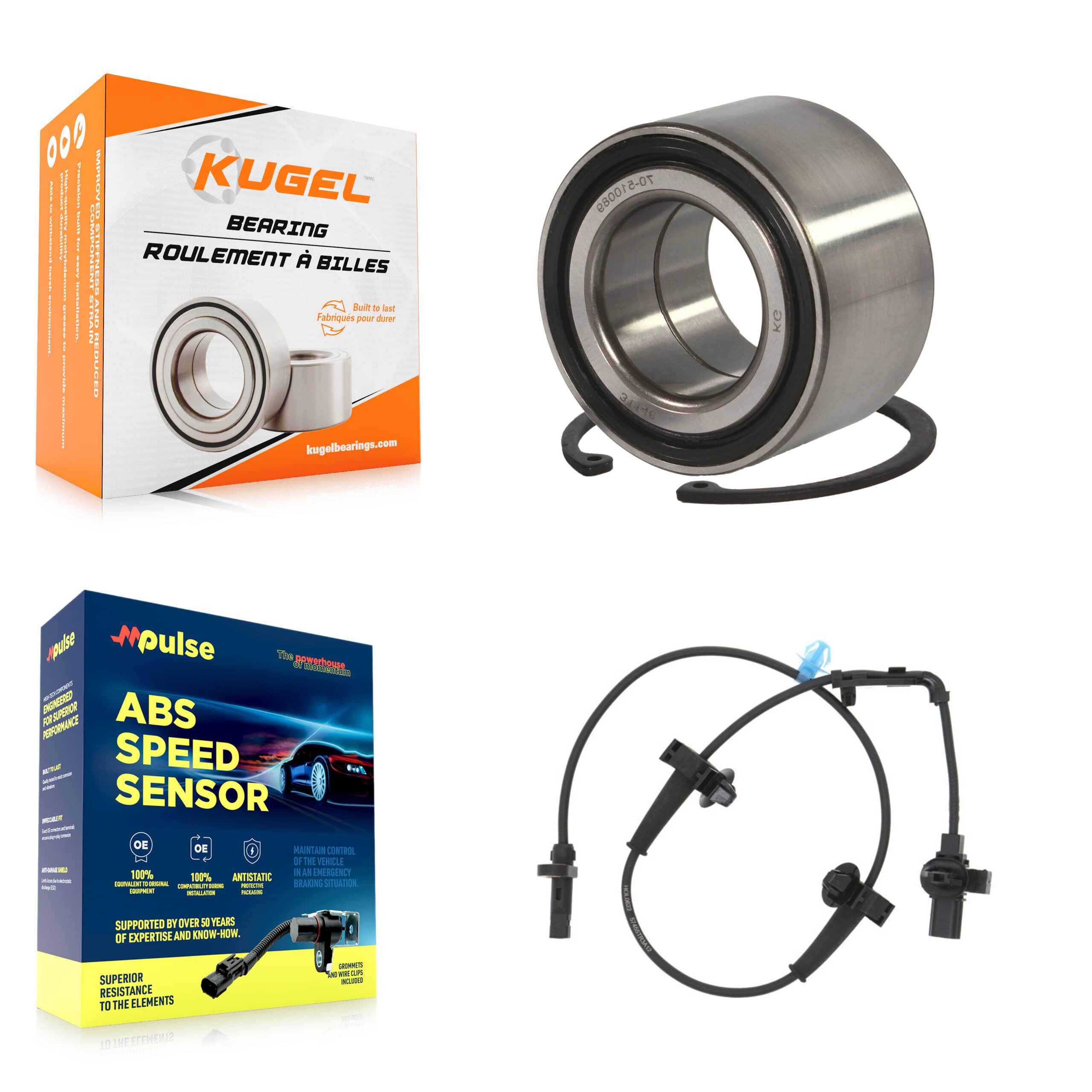 Kugel - K7S-102645 - Front Wheel Bearing Kits