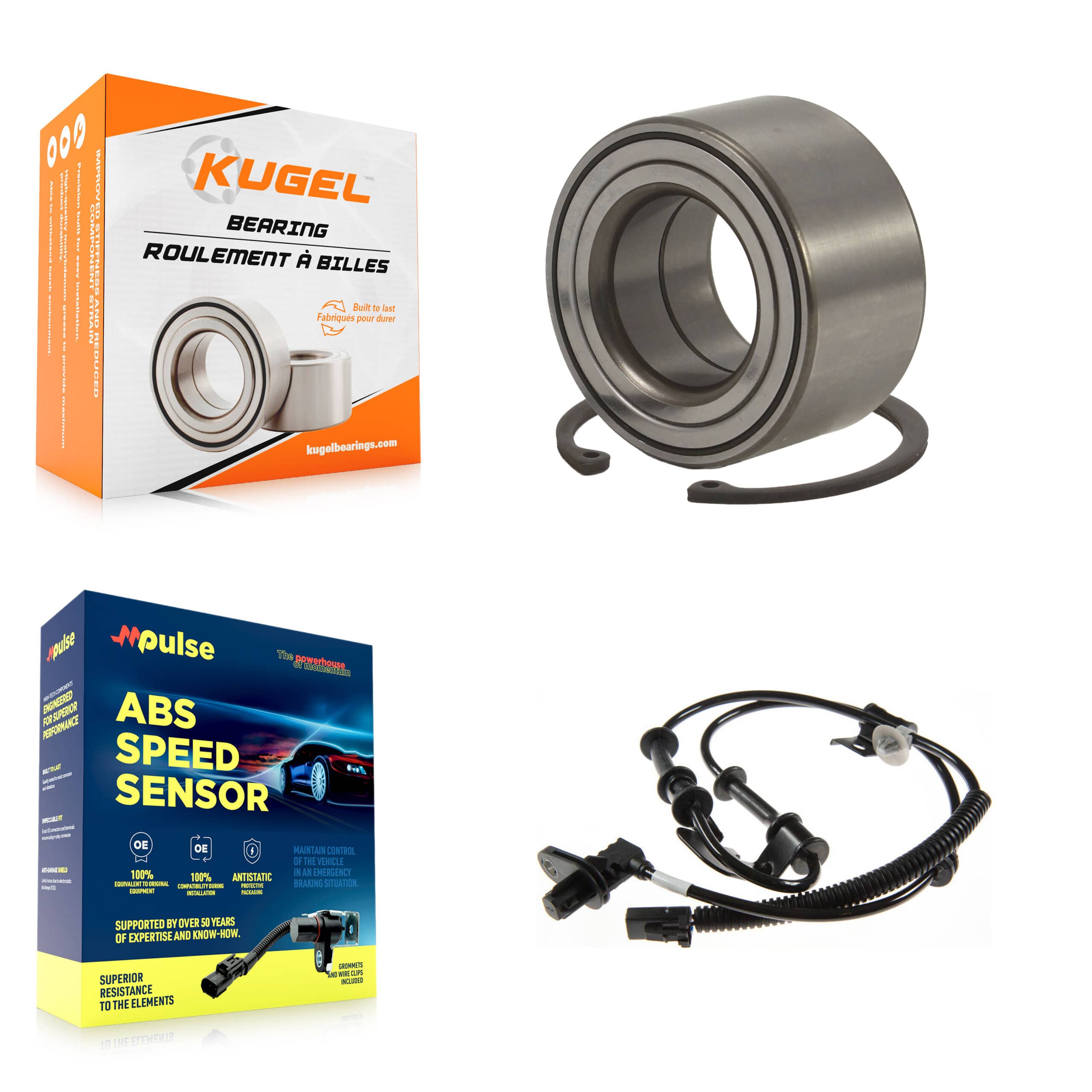 Kugel - K7S-102713 - Front Wheel Bearing Kits