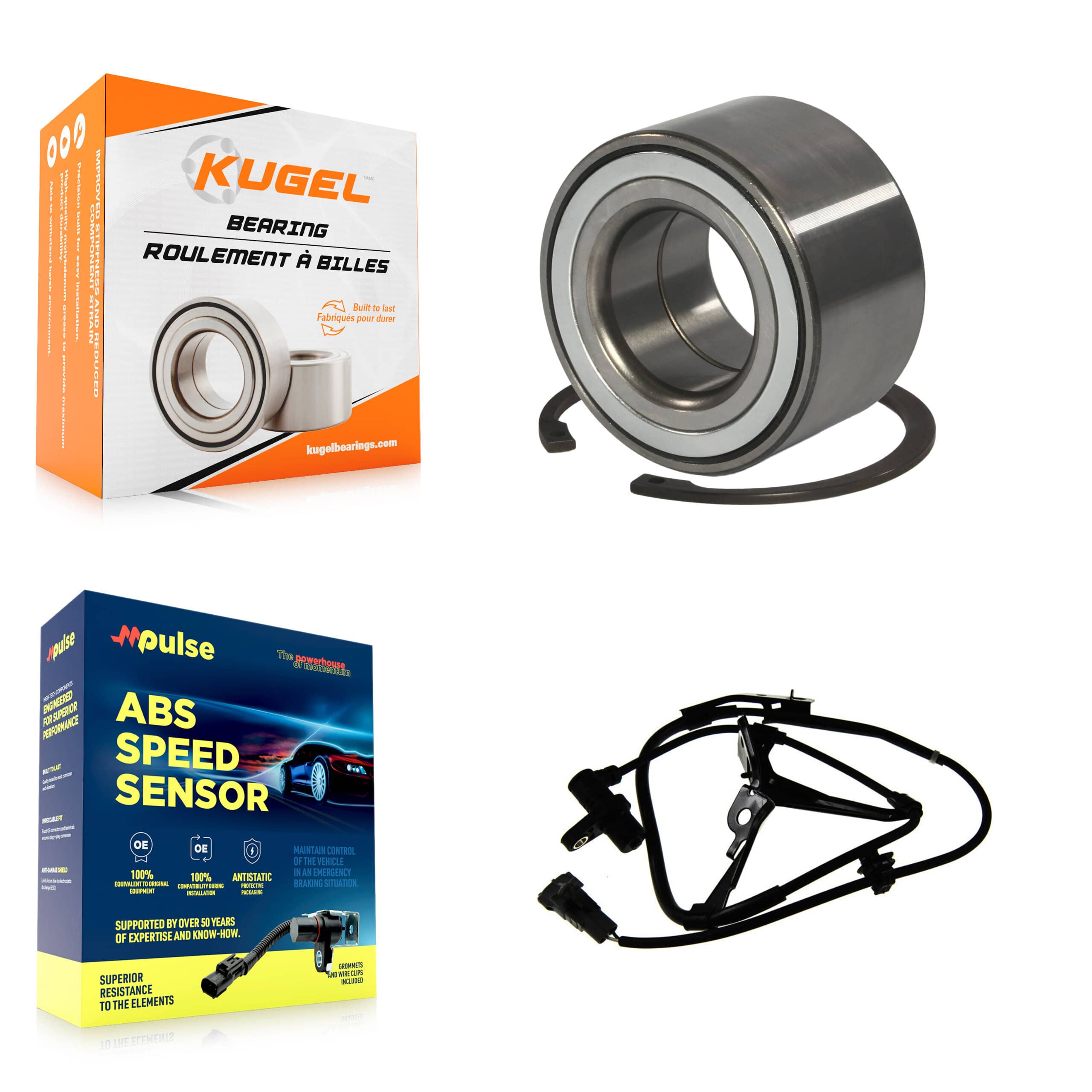 Kugel - K7S-102740 - Front Wheel Bearing Kits
