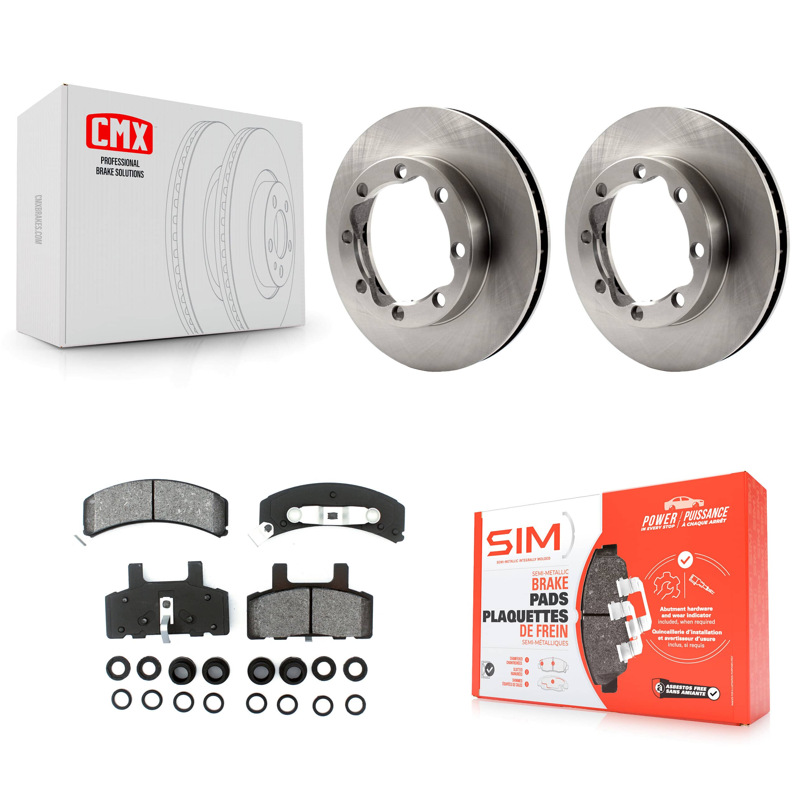 Transit Auto - K8S-100010 - Front Disc Brake Kits