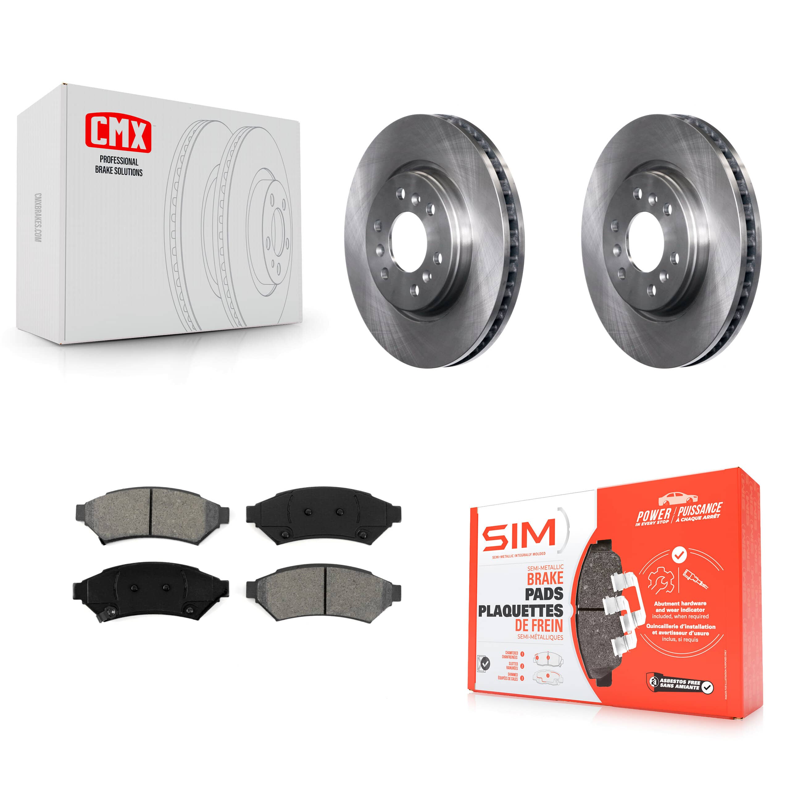 Transit Auto - K8S-100055 - Front Disc Brake Kits