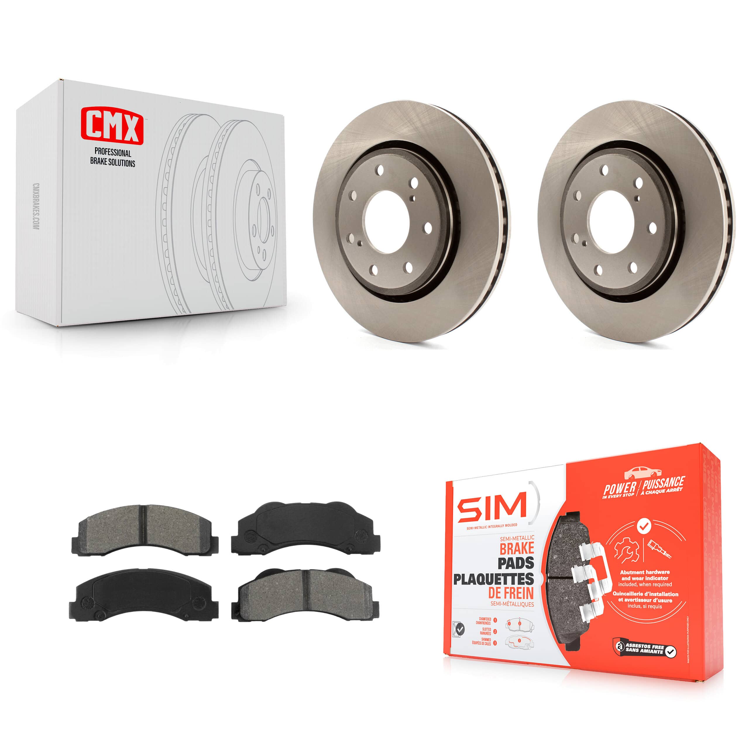 Transit Auto - K8S-100169 - Front Disc Brake Kits