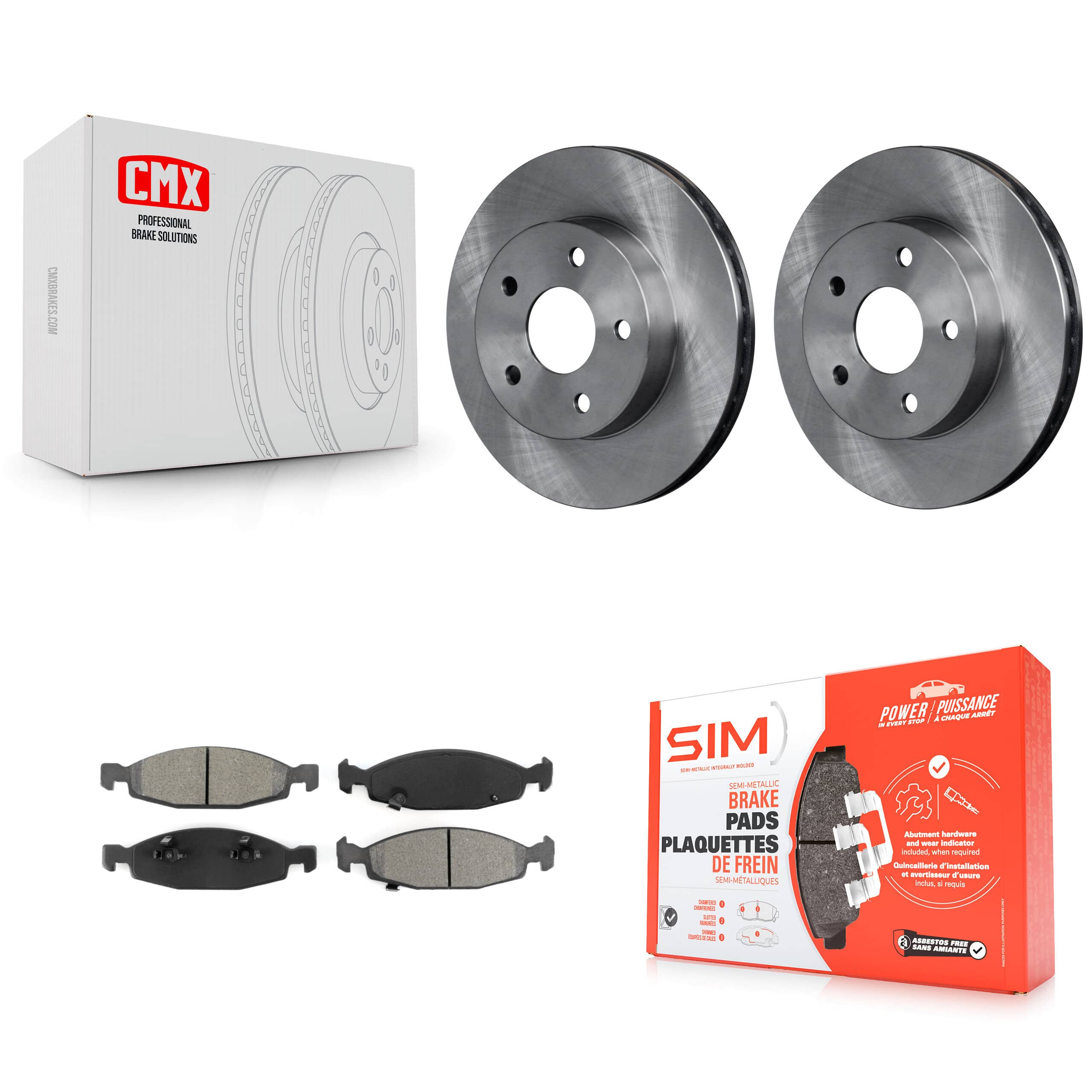 Transit Auto - K8S-100198 - Front Disc Brake Kits