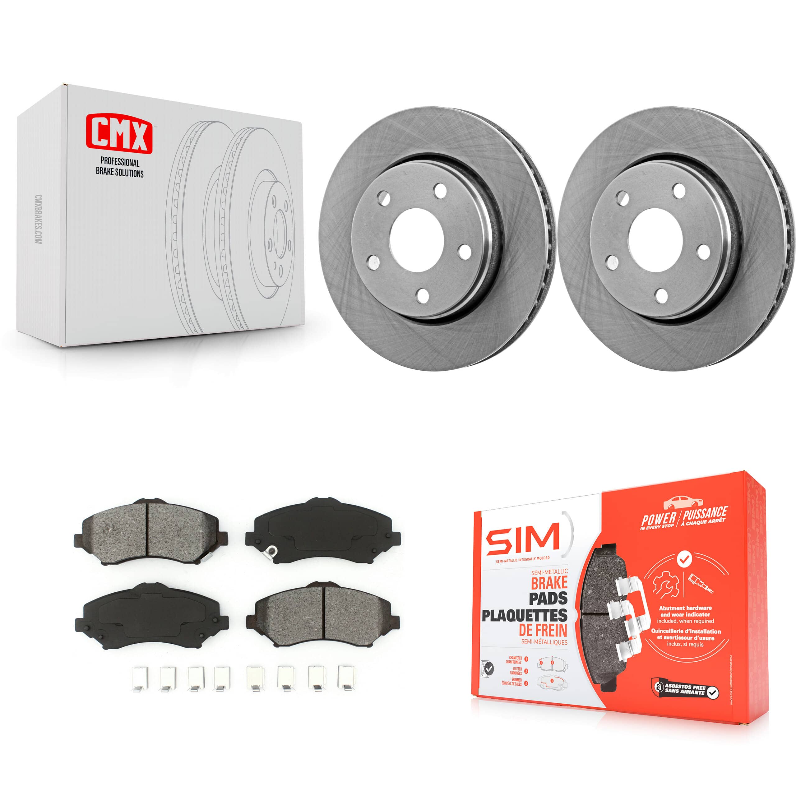 Transit Auto - K8S-100230 - Front Disc Brake Kits