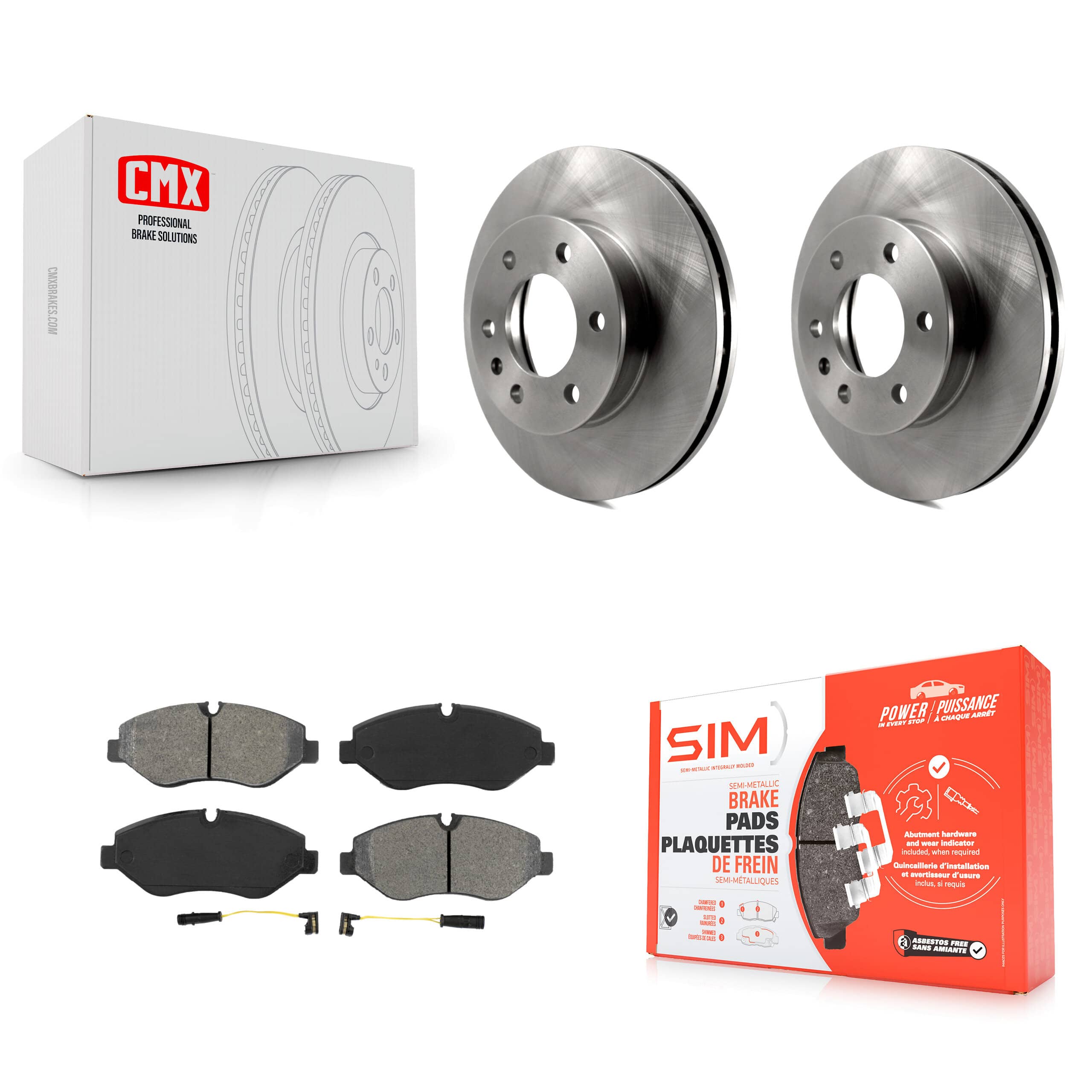 Transit Auto - K8S-100232 - Front Disc Brake Kits
