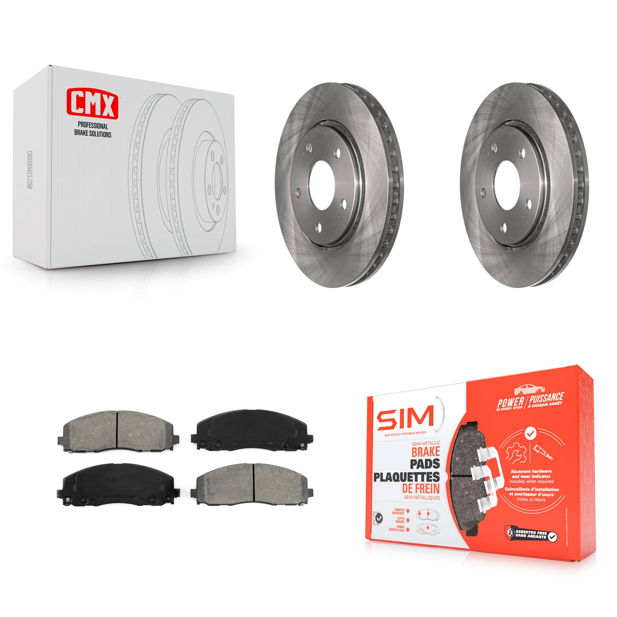 Transit Auto - K8S-100234 - Front Disc Brake Kits