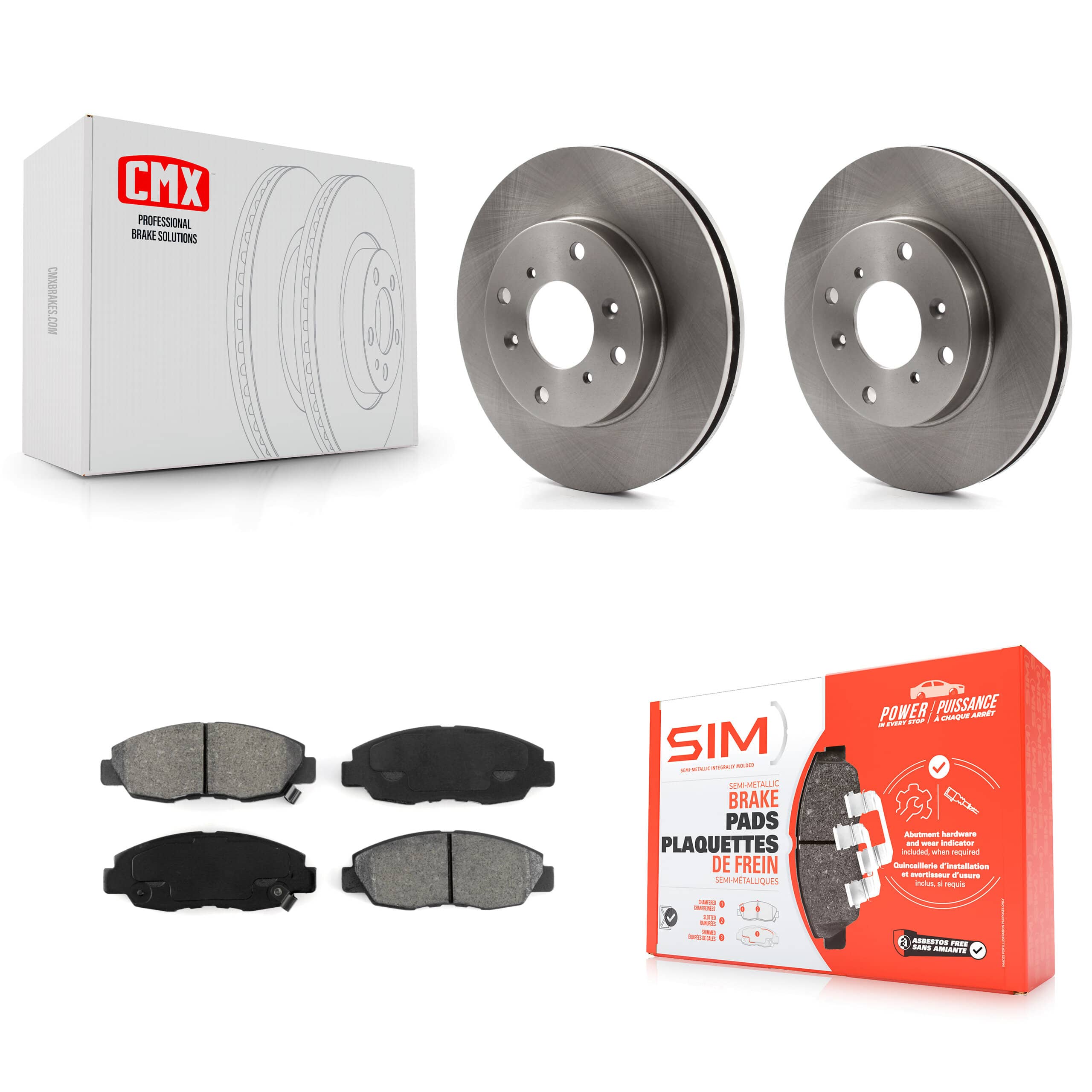 Transit Auto - K8S-100315 - Front Disc Brake Kits