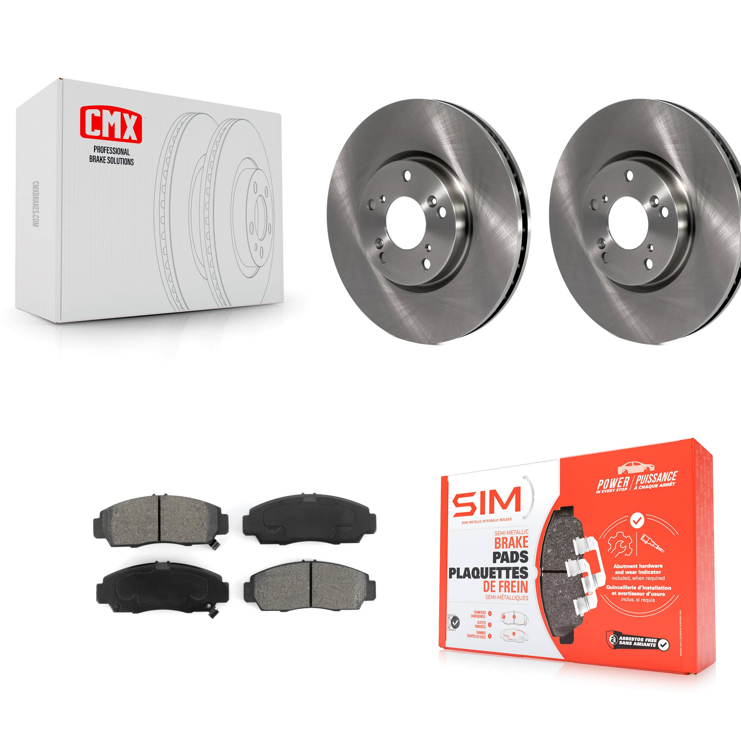 Transit Auto - K8S-100427 - Front Disc Brake Kits