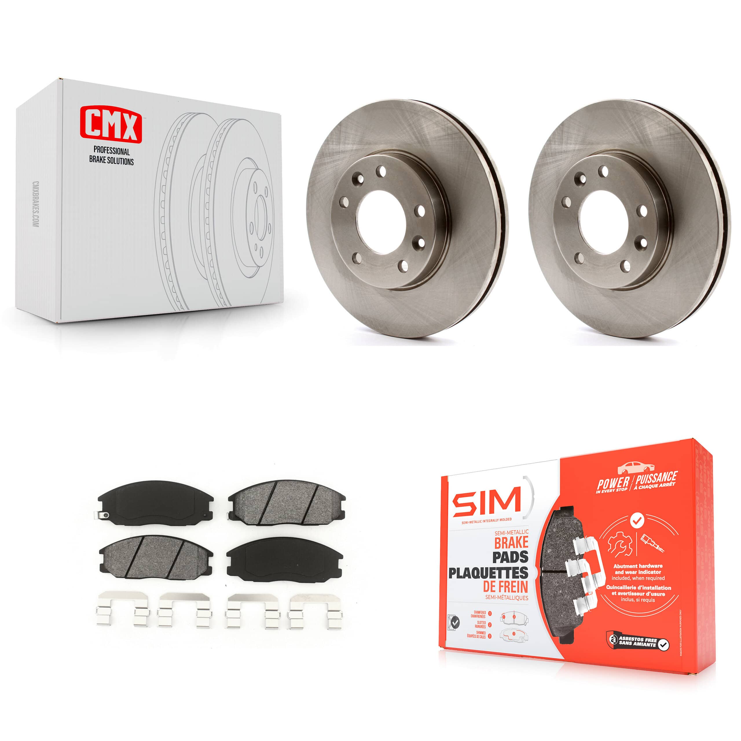 Transit Auto - K8S-100450 - Front Disc Brake Kits