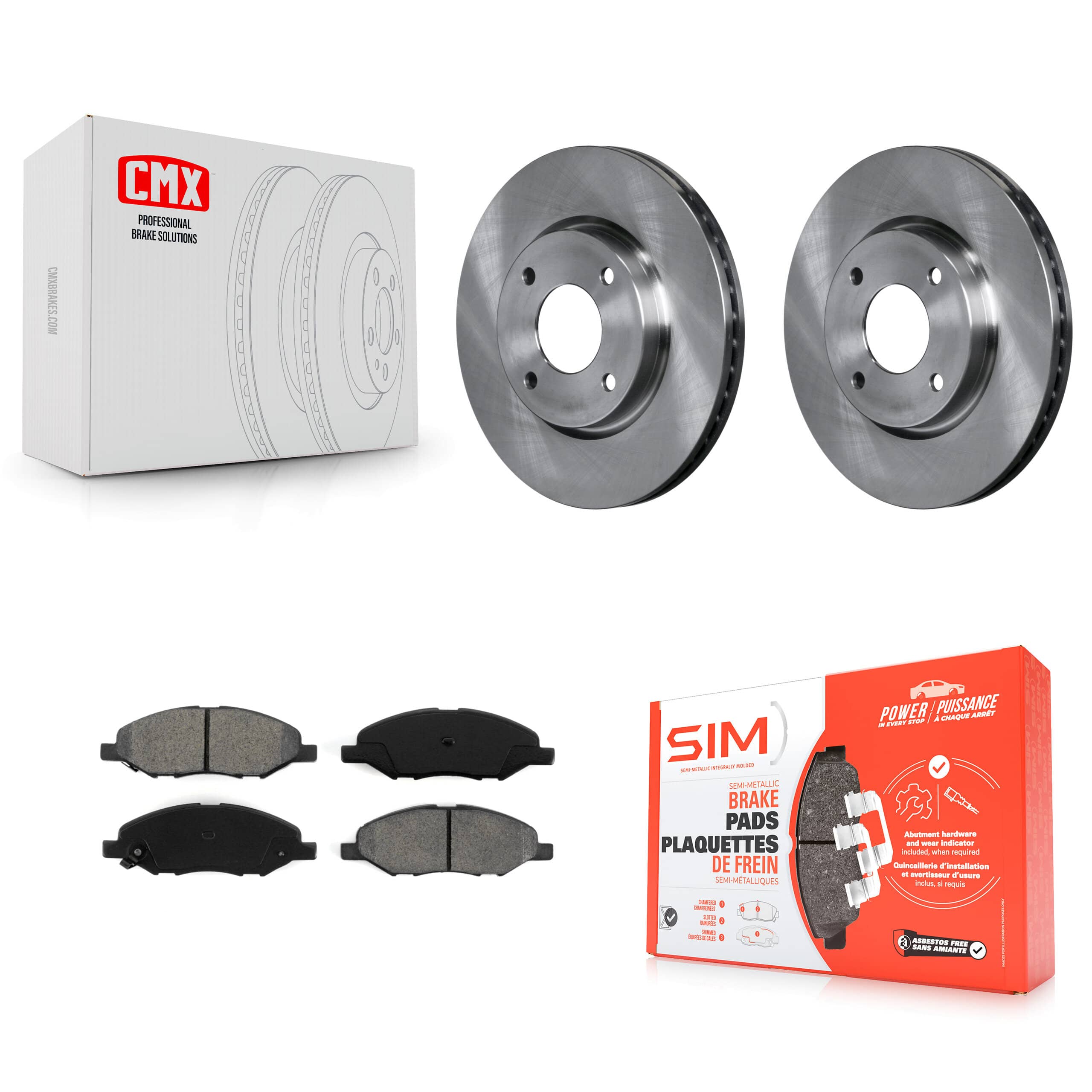 Transit Auto - K8S-100525 - Front Disc Brake Kits