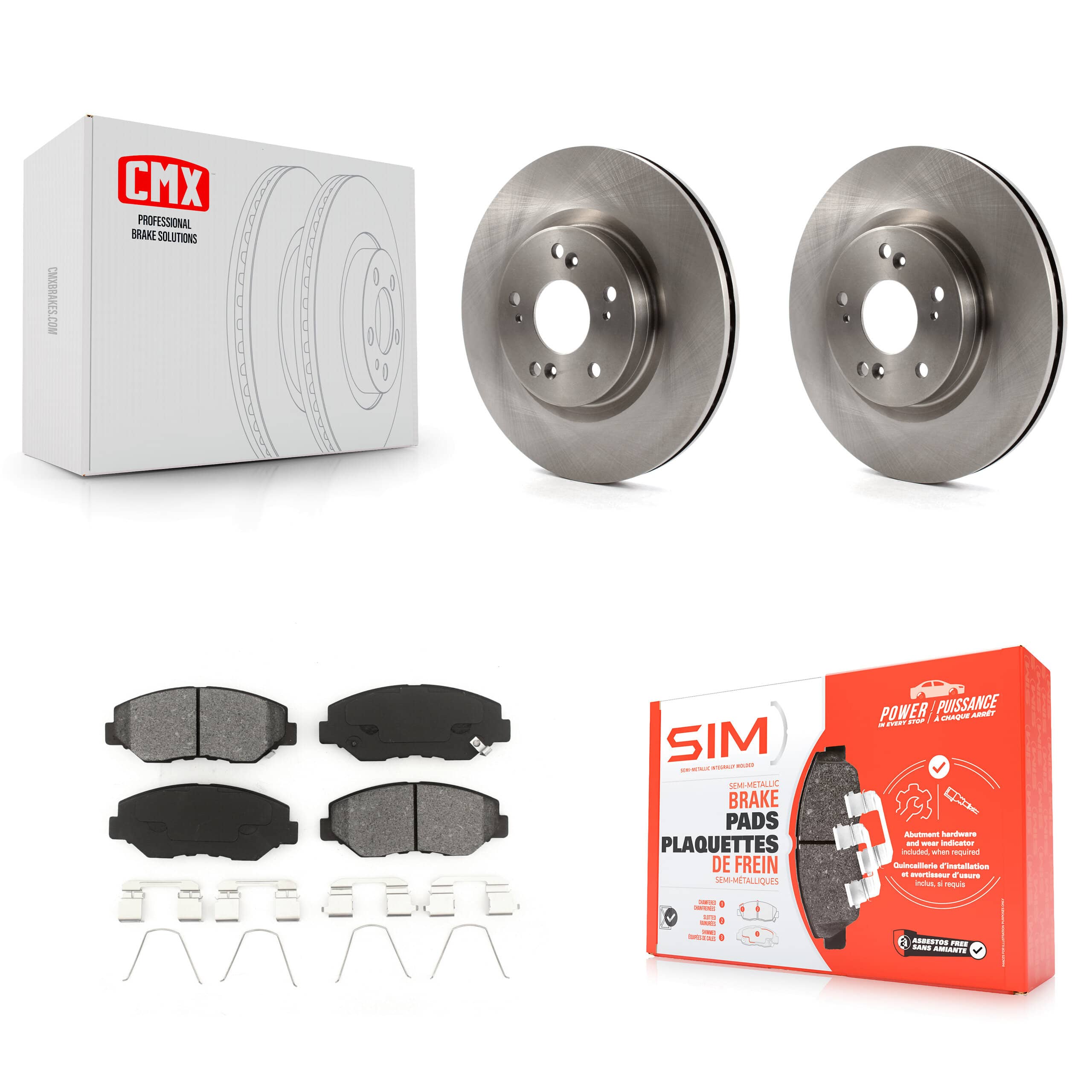 Transit Auto - K8S-100640 - Front Disc Brake Kits