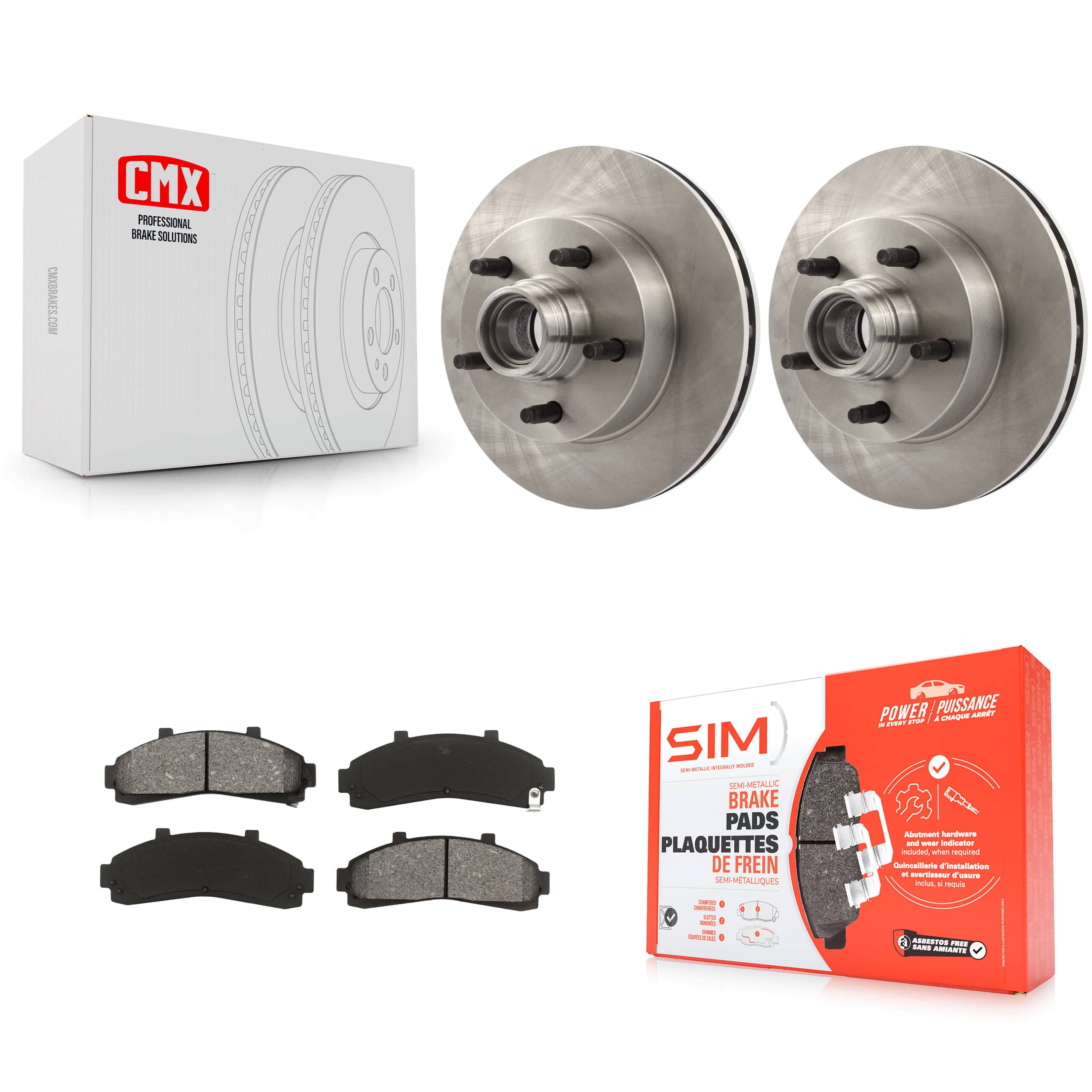 Transit Auto - K8S-100710 - Front Disc Brake Kits