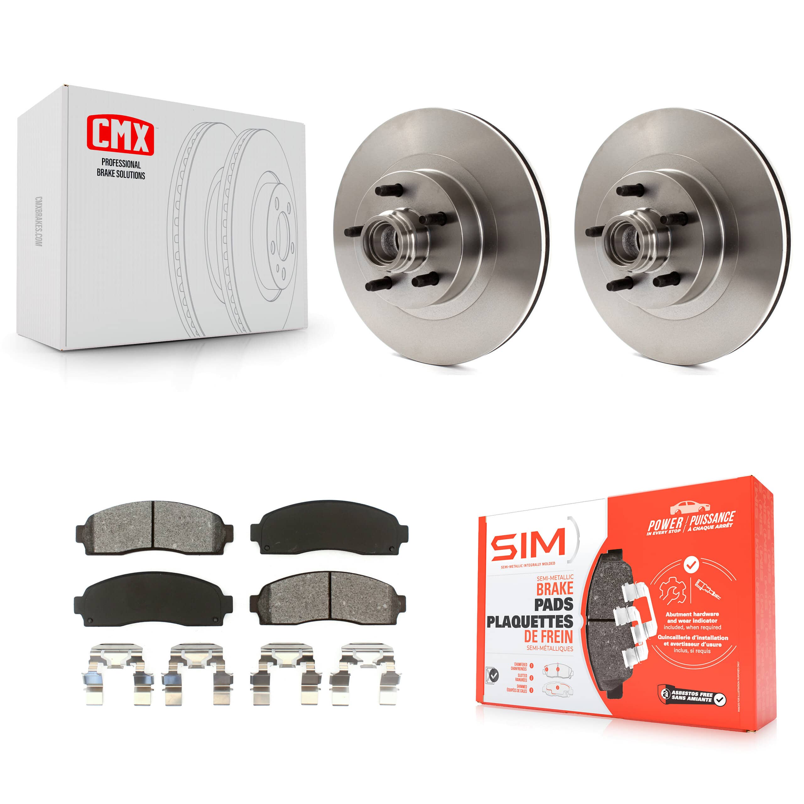 Transit Auto - K8S-100719 - Front Disc Brake Kits