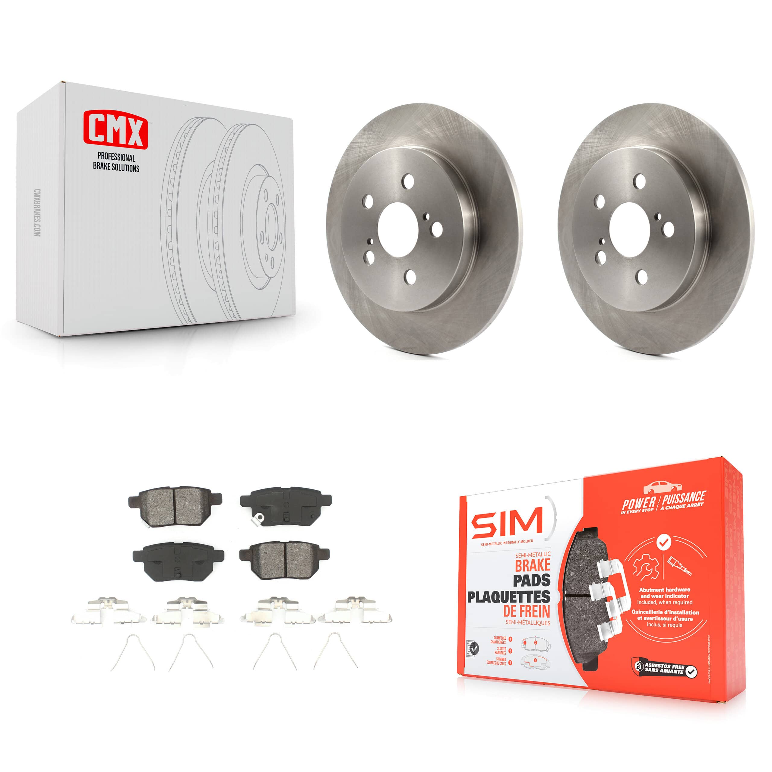 Transit Auto - K8S-101559 - Rear Disc Brake Kits