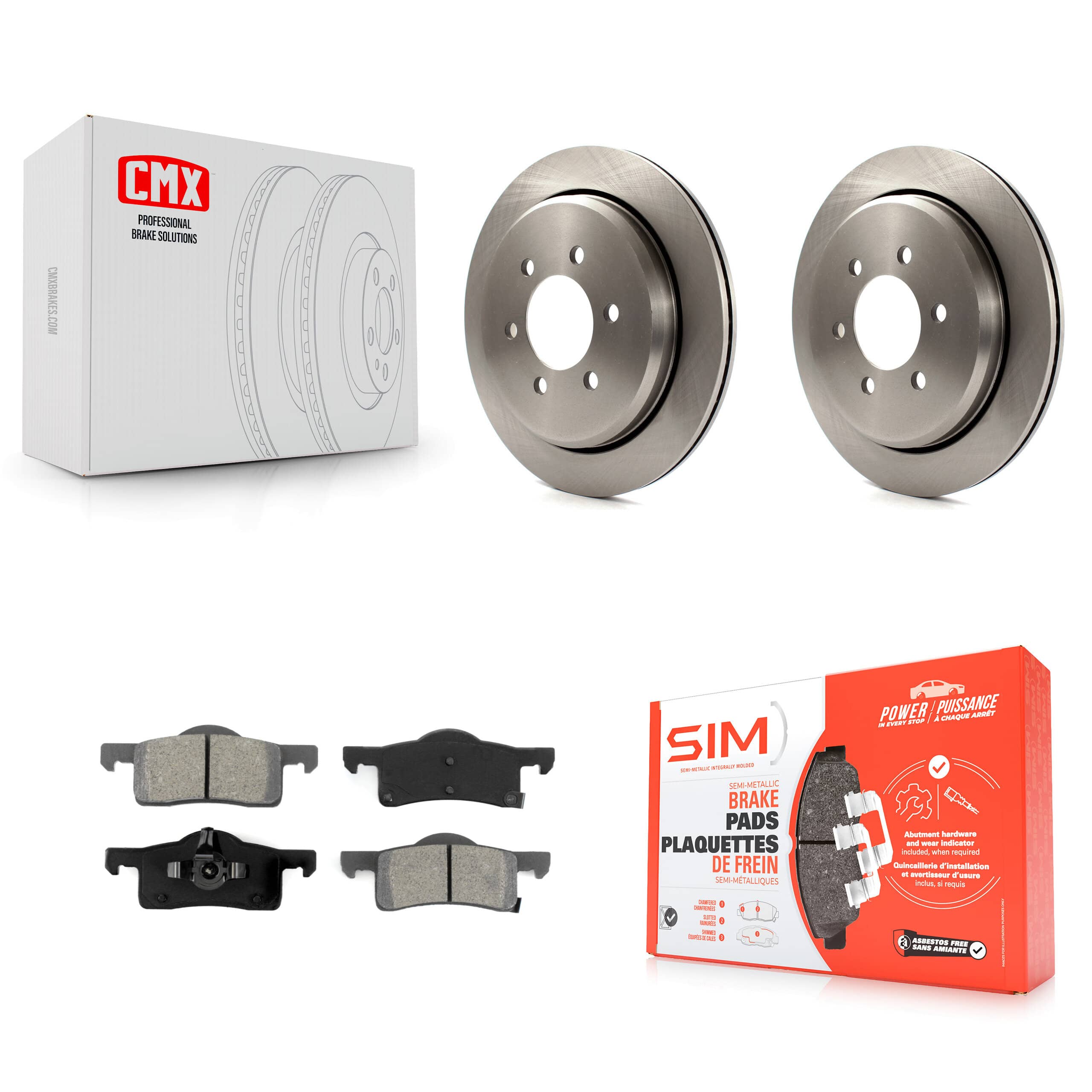 Transit Auto - K8S-101606 - Rear Disc Brake Kits