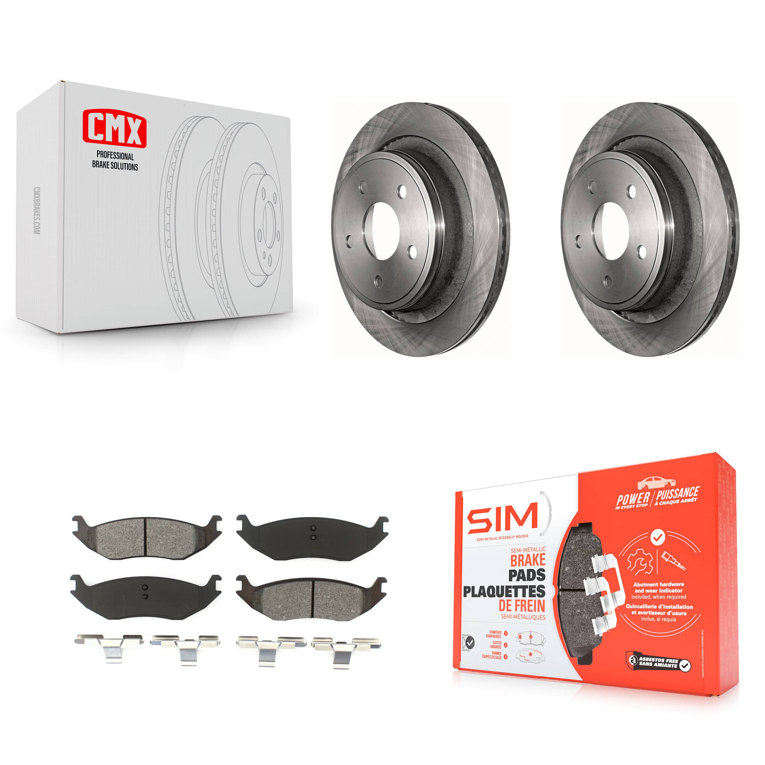 Transit Auto - K8S-101659 - Rear Disc Brake Kits