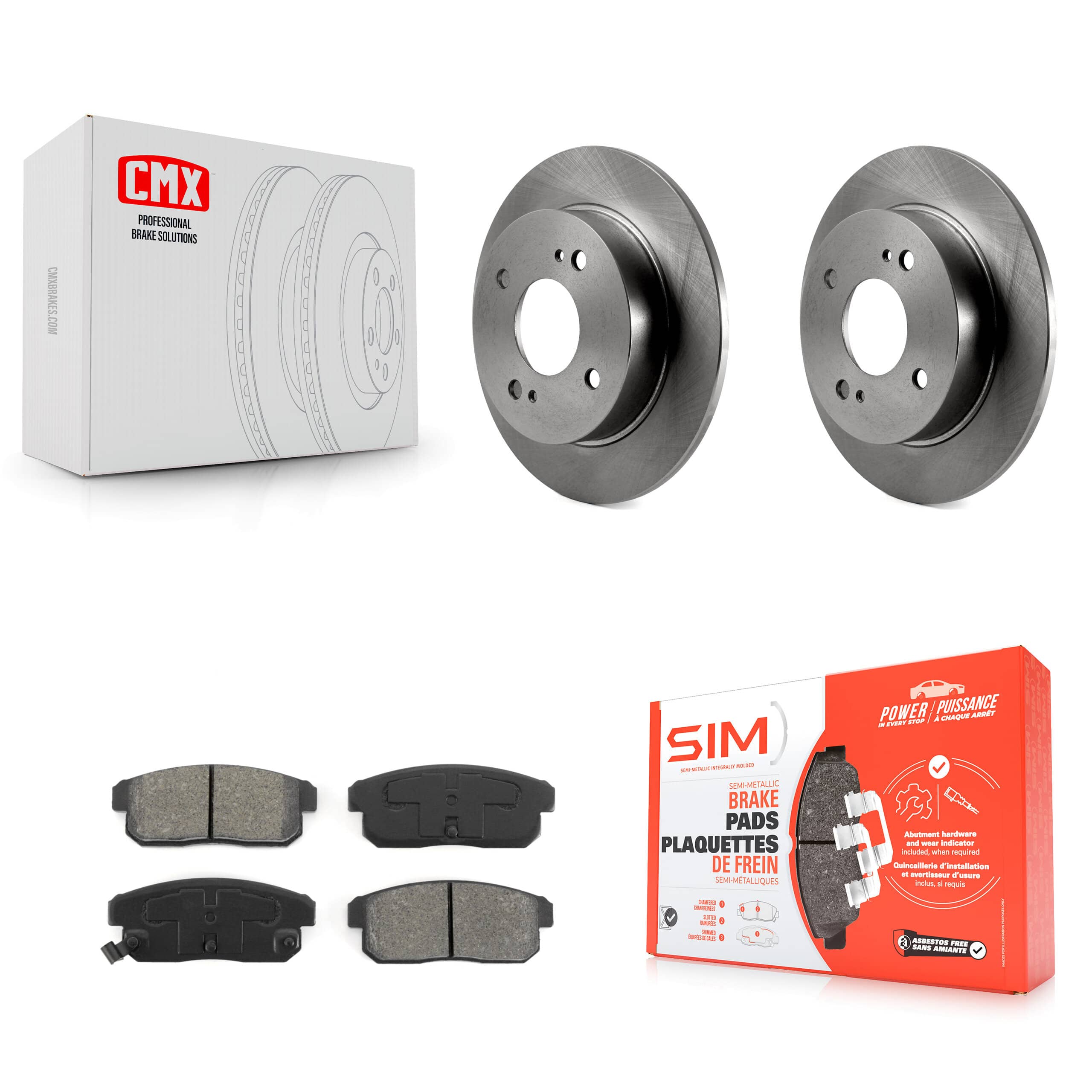 Transit Auto - K8S-101704 - Rear Disc Brake Kits