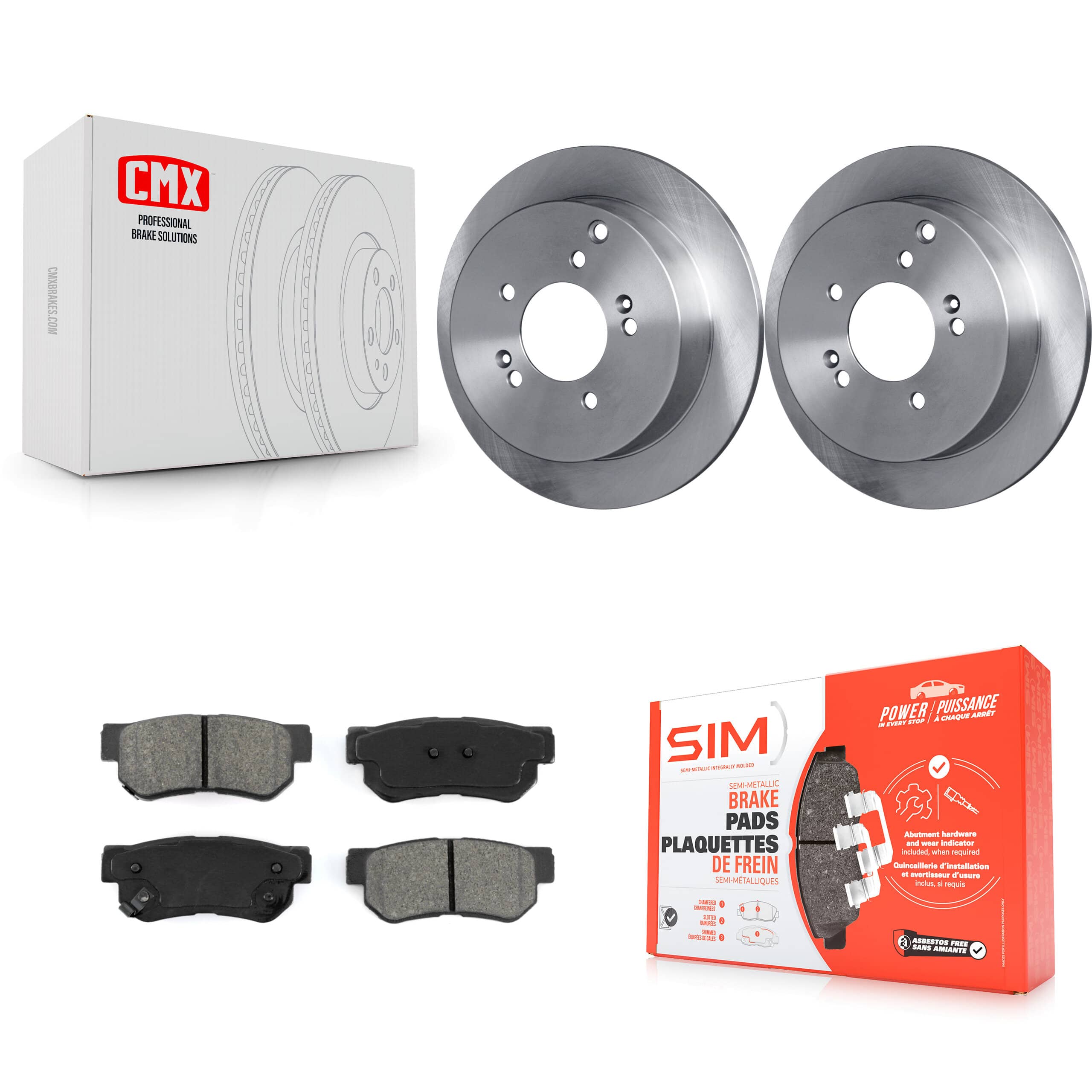 Transit Auto - K8S-101767 - Rear Disc Brake Kits