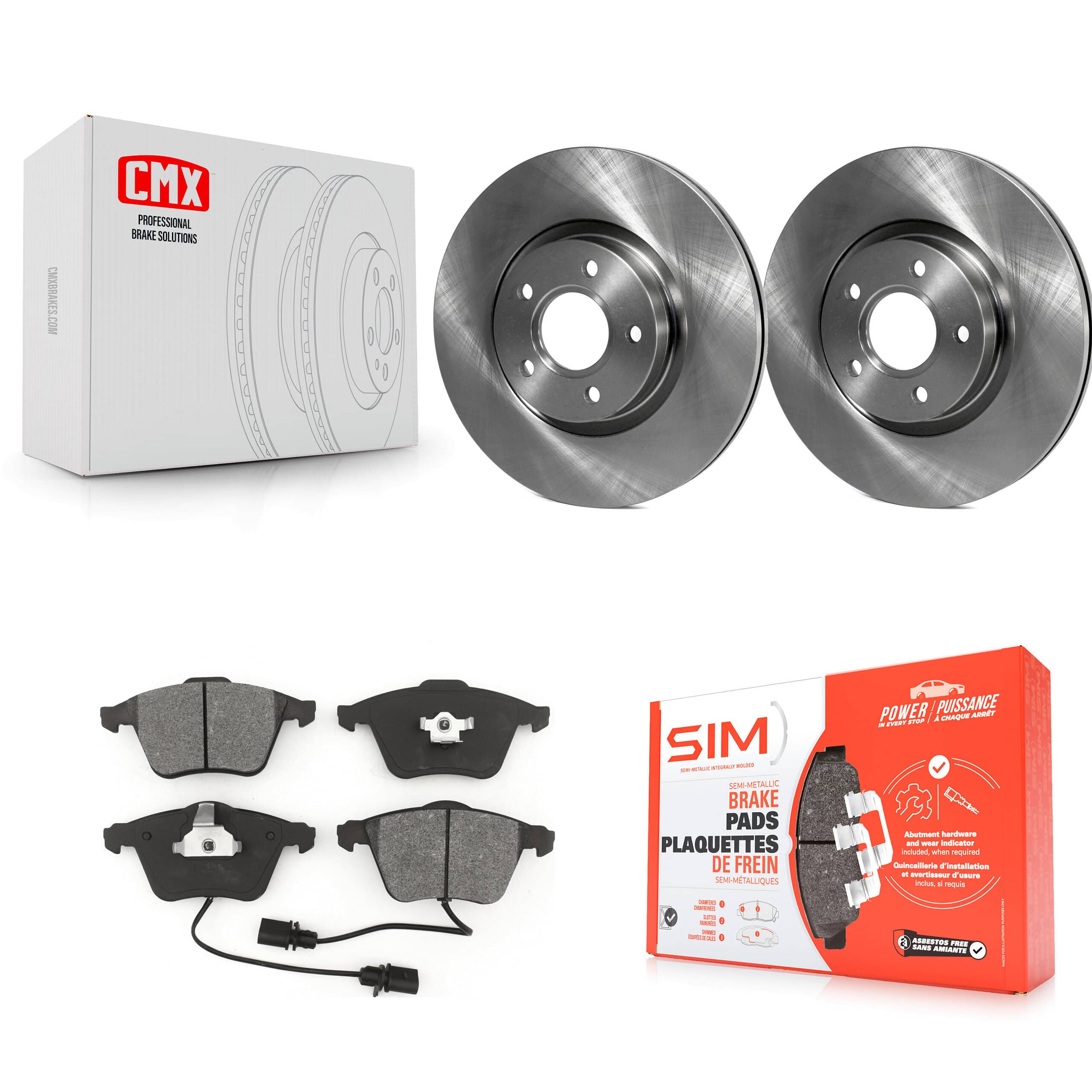 Transit Auto - K8S-103715 - Front Disc Brake Kits