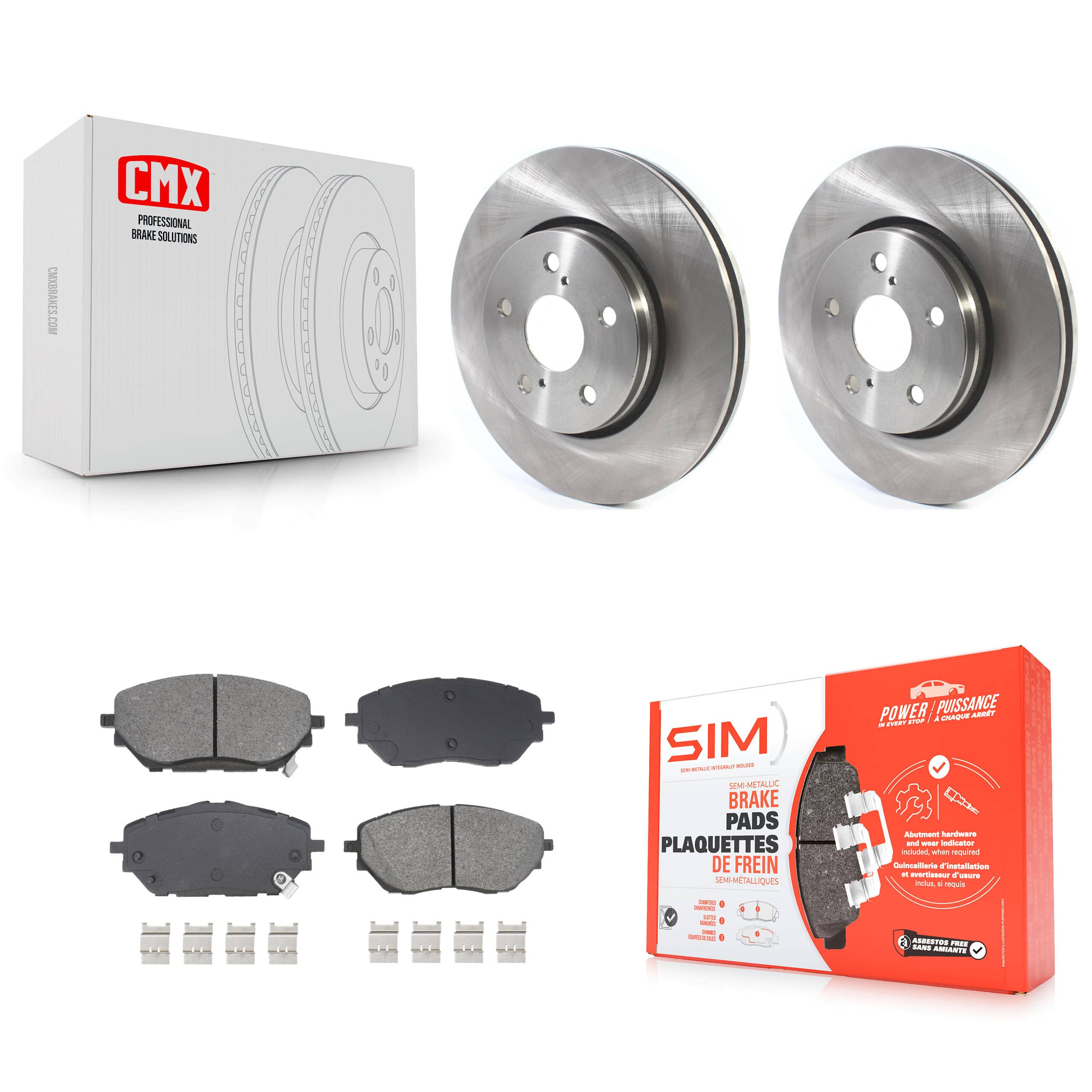 Transit Auto - K8S-104004 - Front Disc Brake Kits