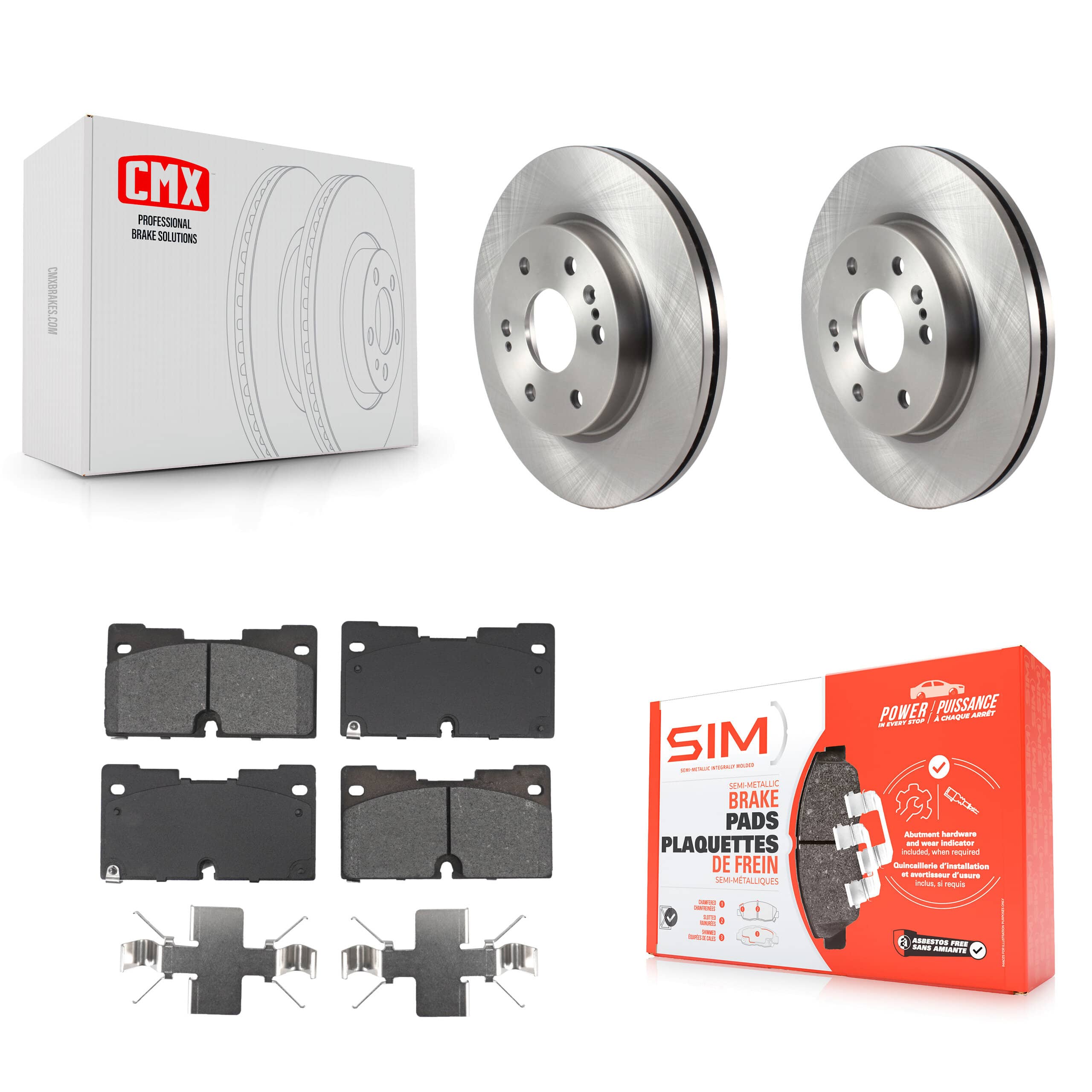 Transit Auto - K8S-104007 - Front Disc Brake Kits