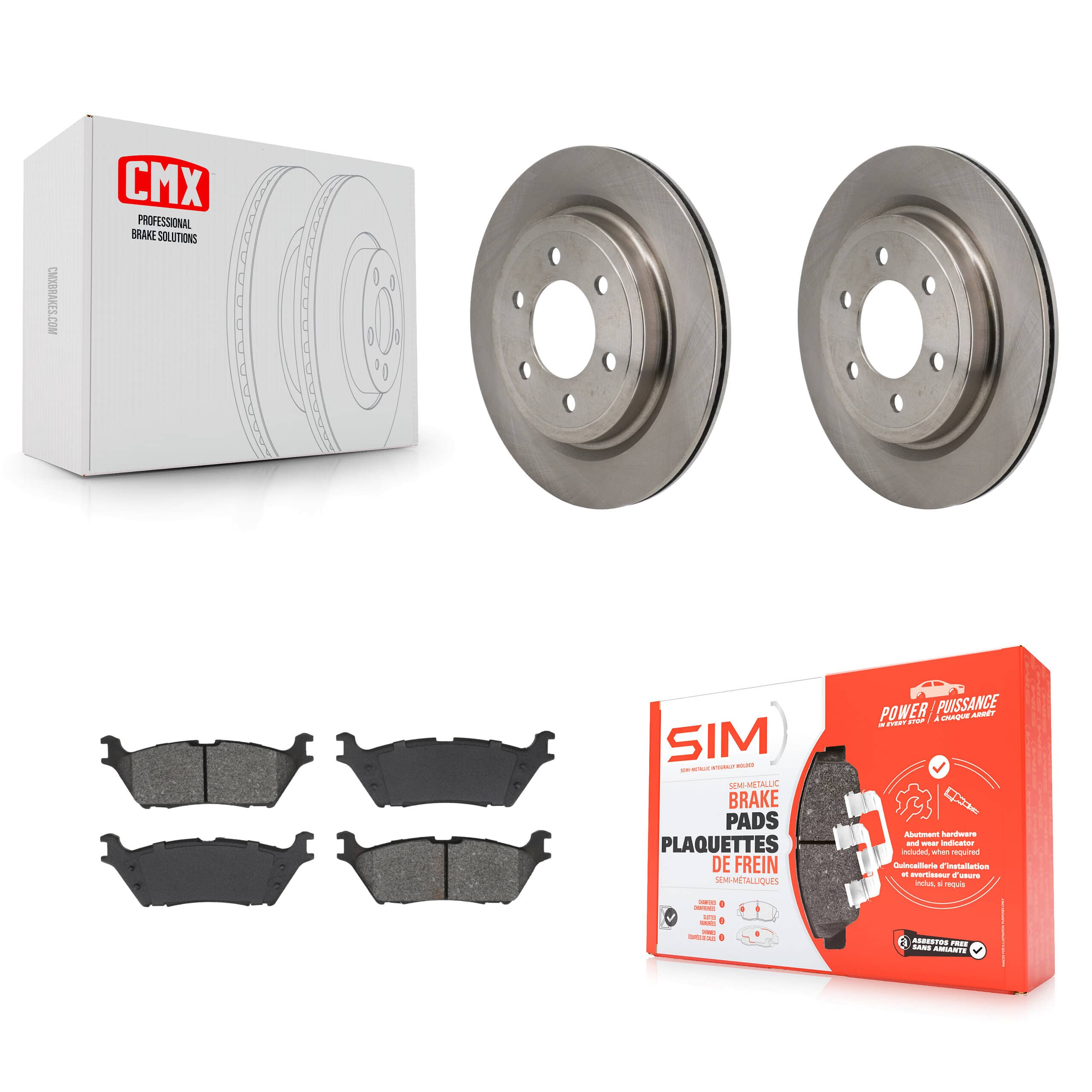 Transit Auto - K8S-104191 - Rear Disc Brake Kits