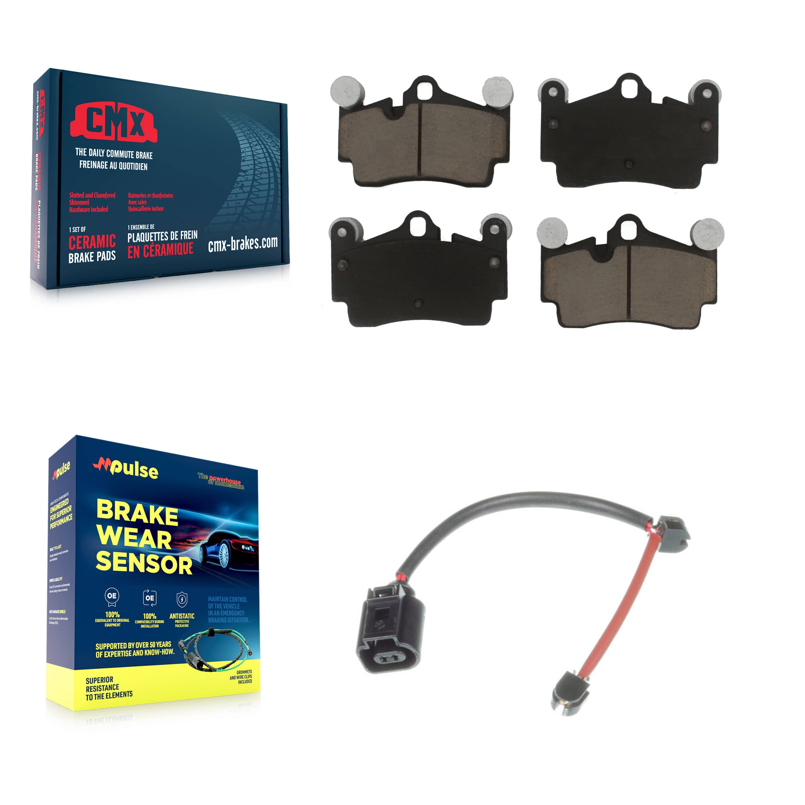 CMX - KCW-100859 - Rear Disc Brake Pad Kits