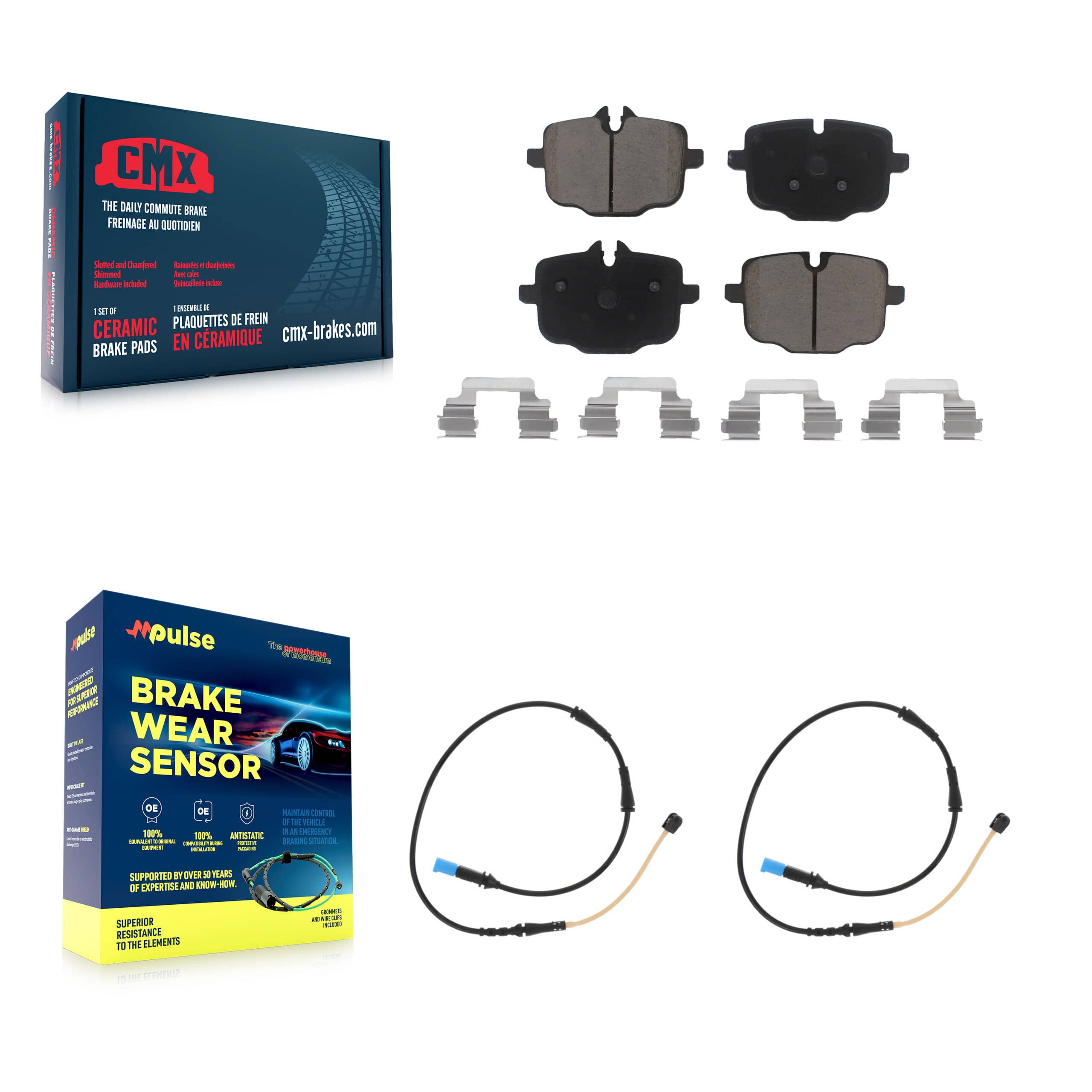CMX - KCW-100913 - Rear Disc Brake Pad Kits