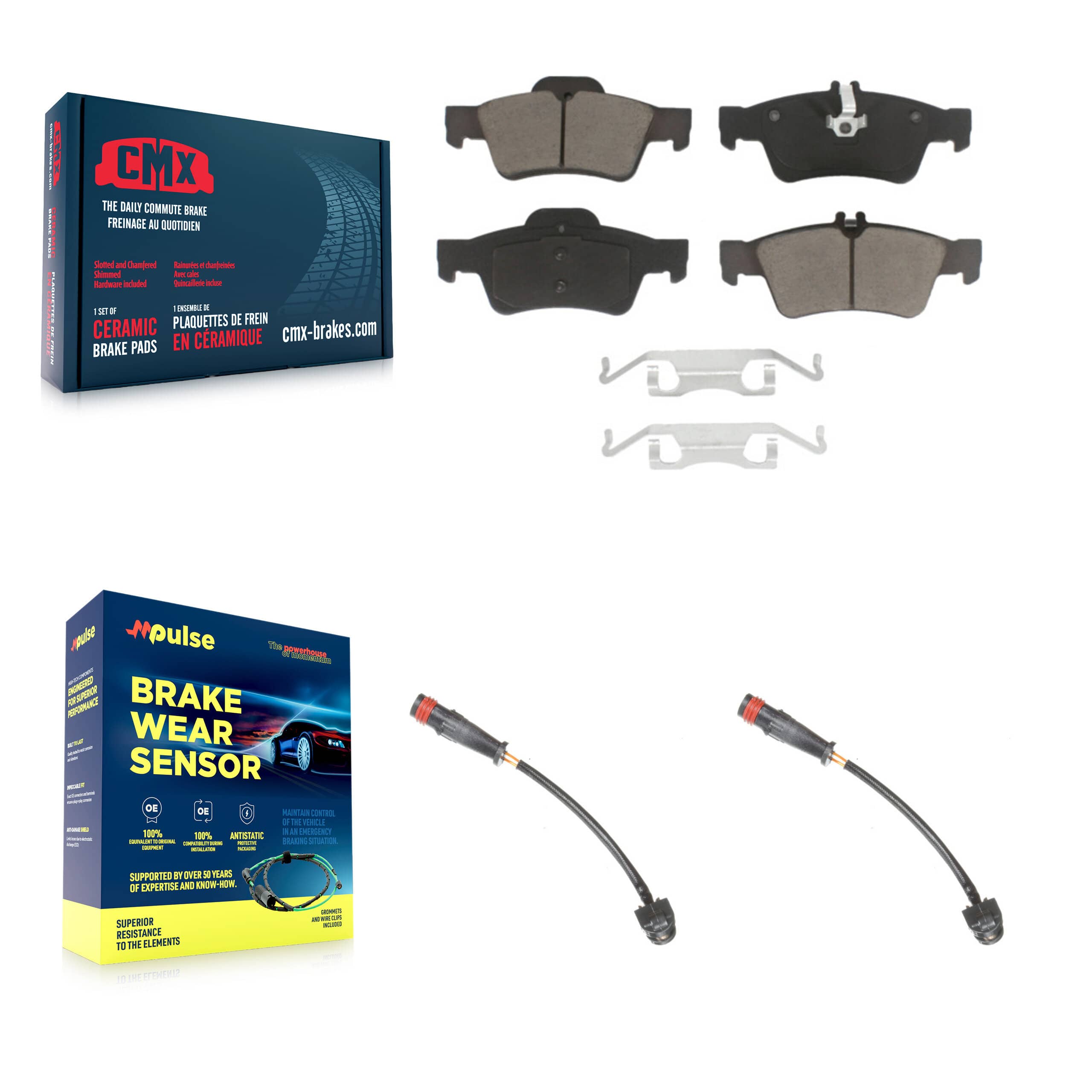 CMX - KCW-100940 - Rear Disc Brake Pad Kits