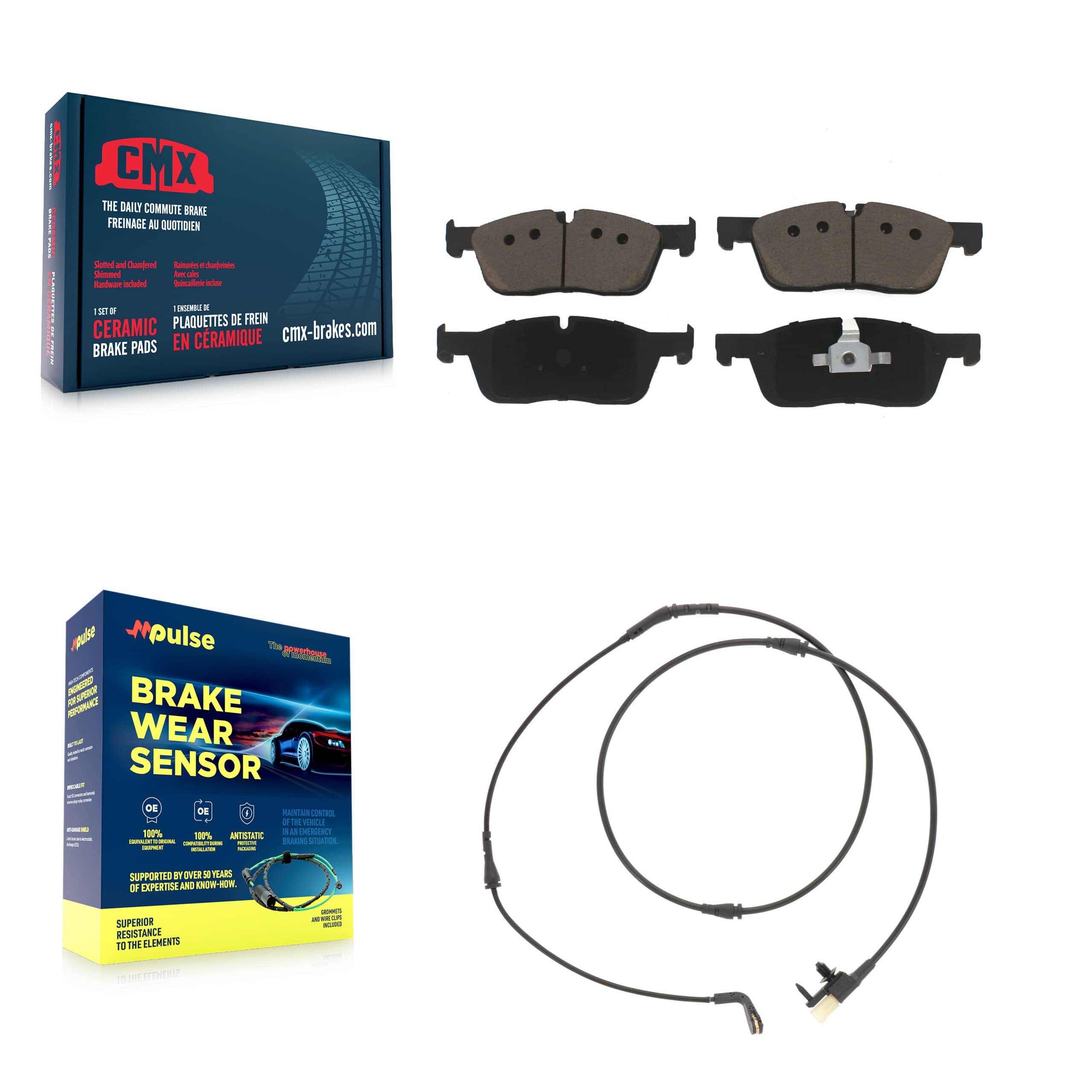 CMX - KCW-101224 - Front Disc Brake Pad Kits