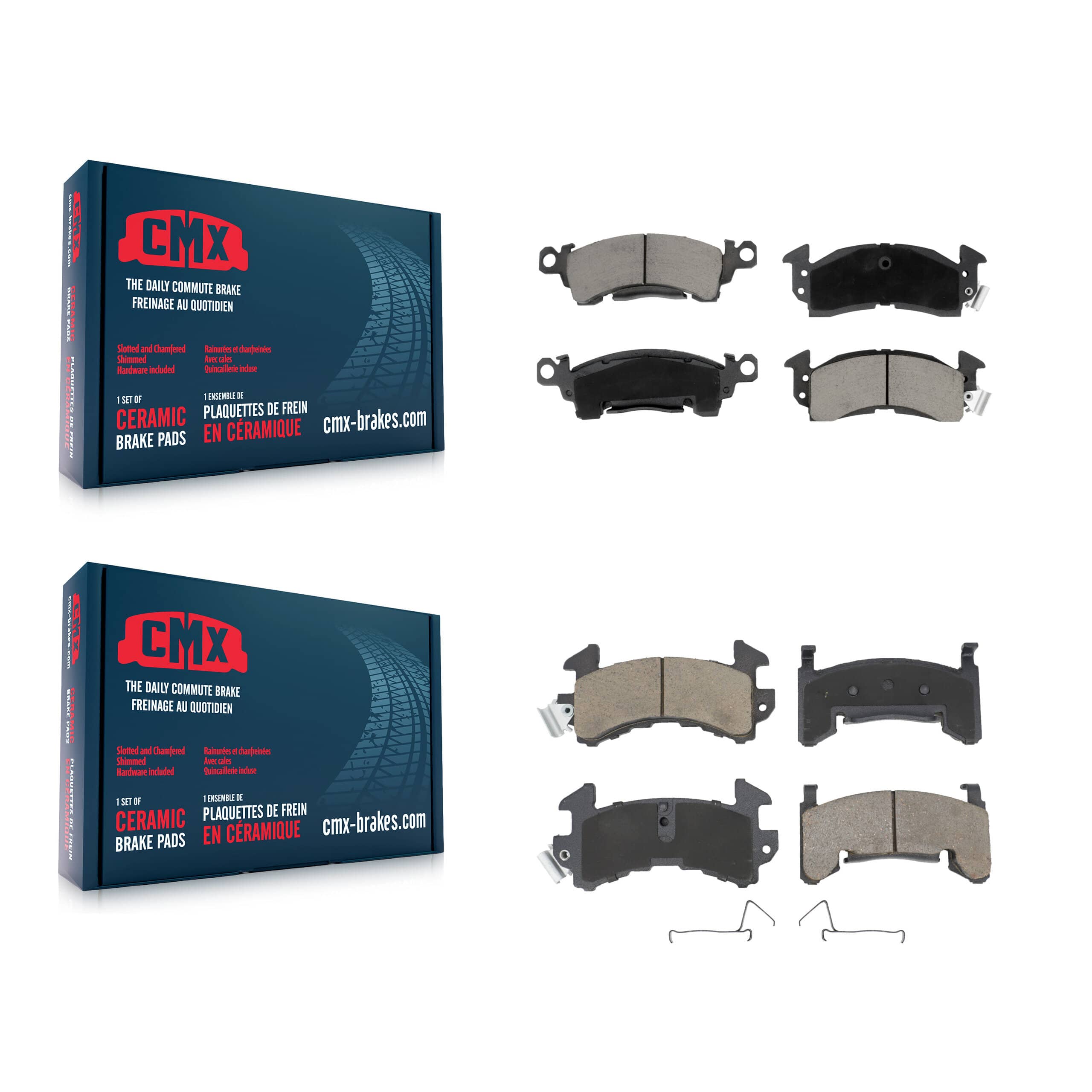 CMX - KCX-100464 - Front and Rear Disc Brake Pad Kits