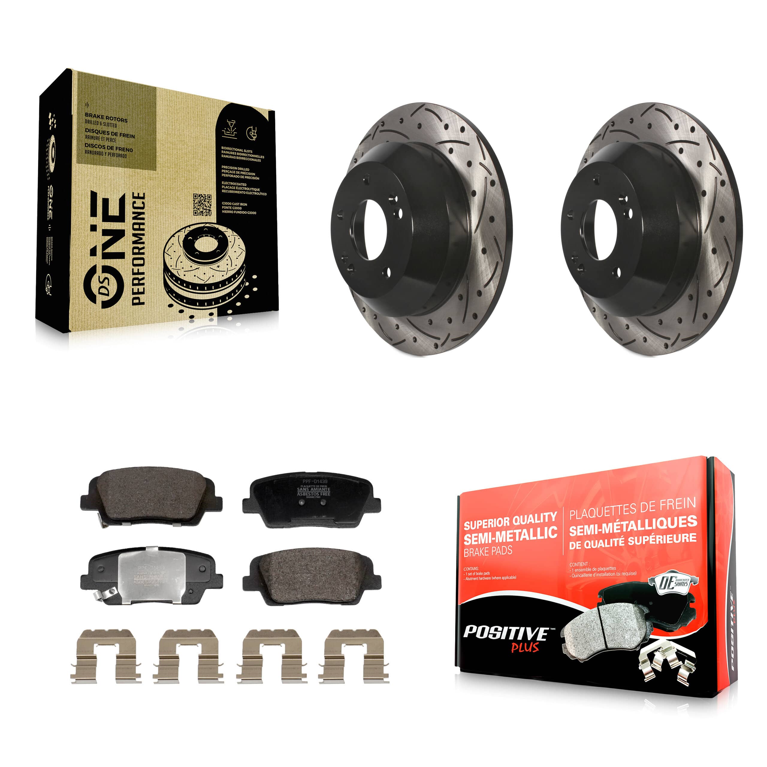 Transit Auto - KDF-101214 - Rear Disc Brake Kits