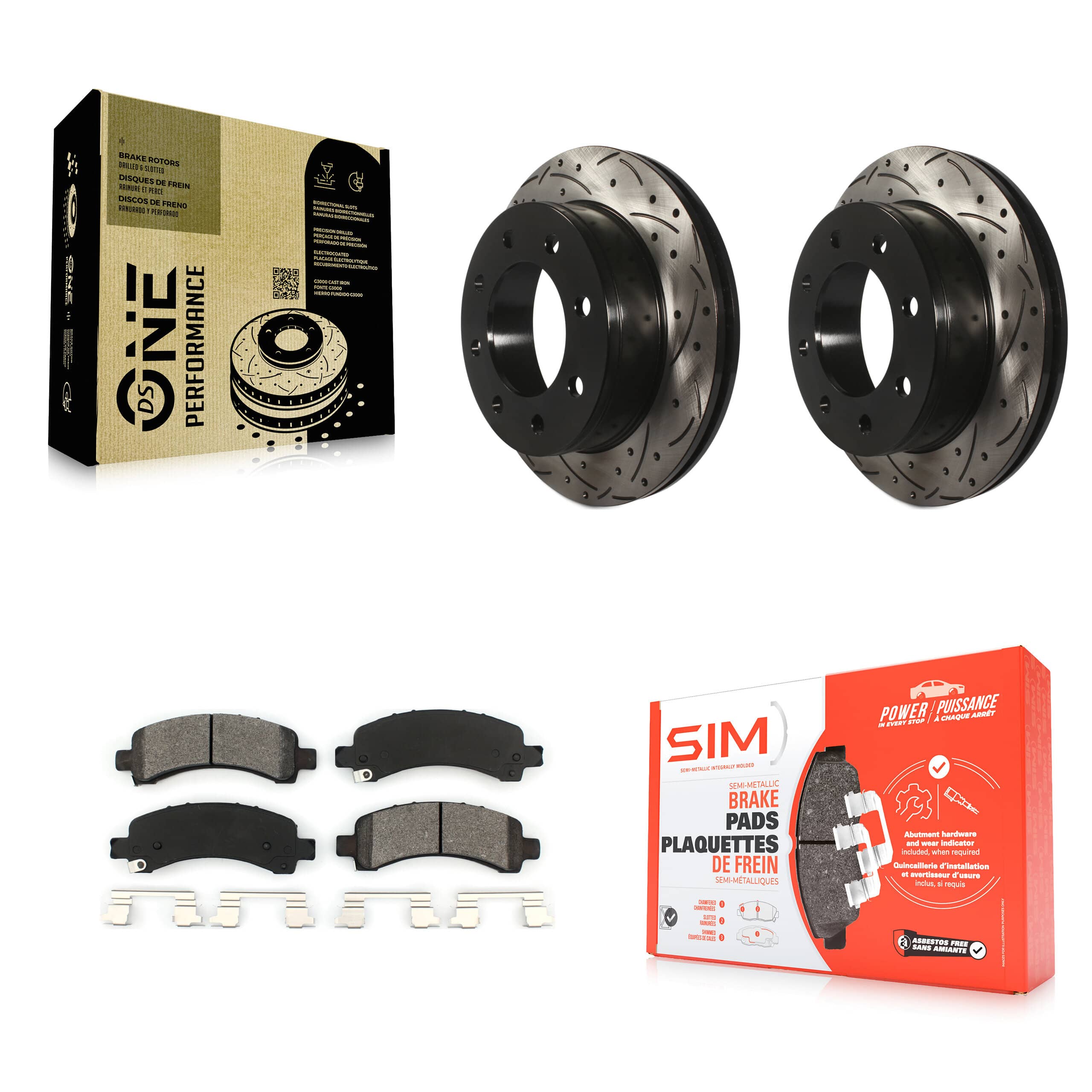 Transit Auto - KDS-100379 - Rear Disc Brake Kits