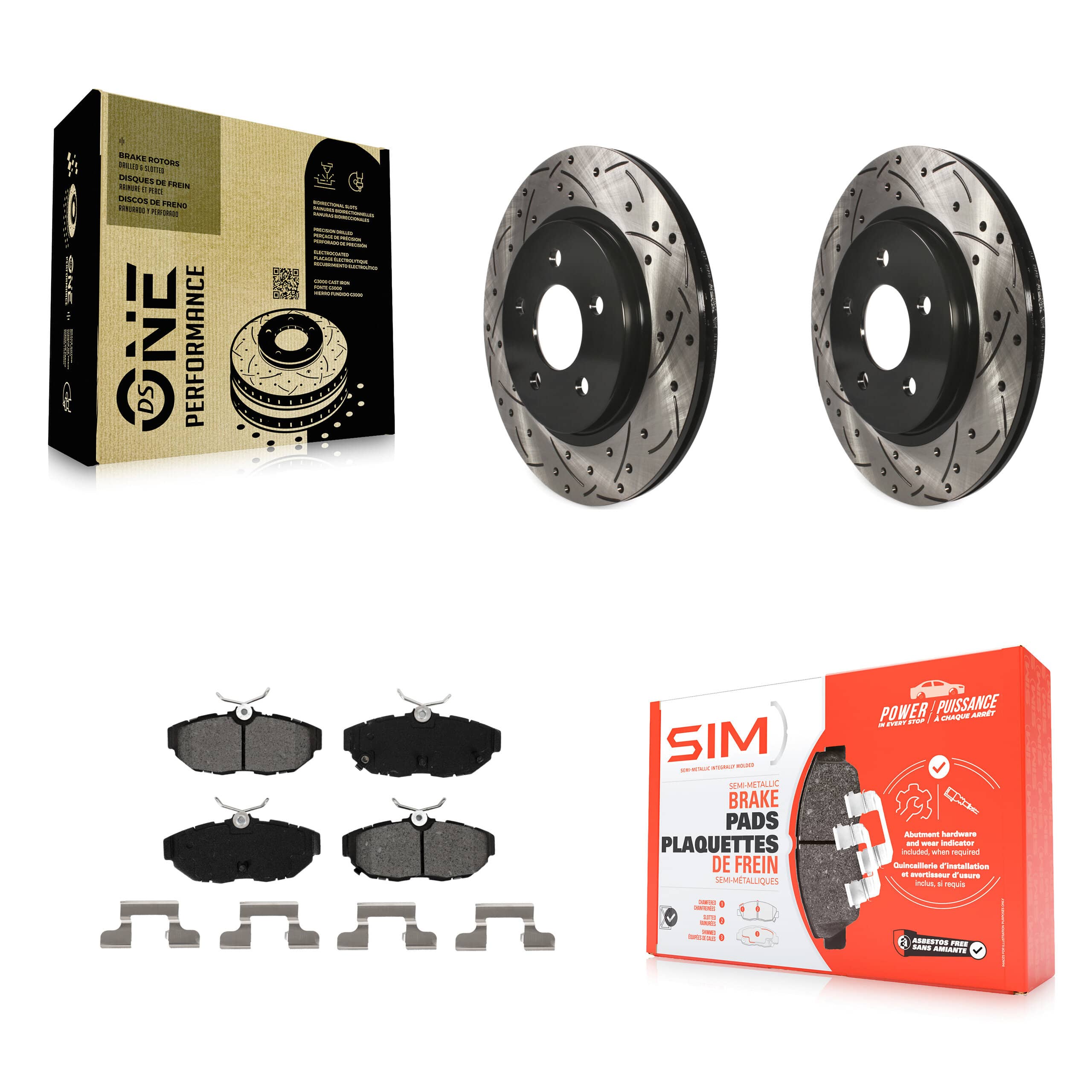 Transit Auto - KDS-100396 - Rear Disc Brake Kits