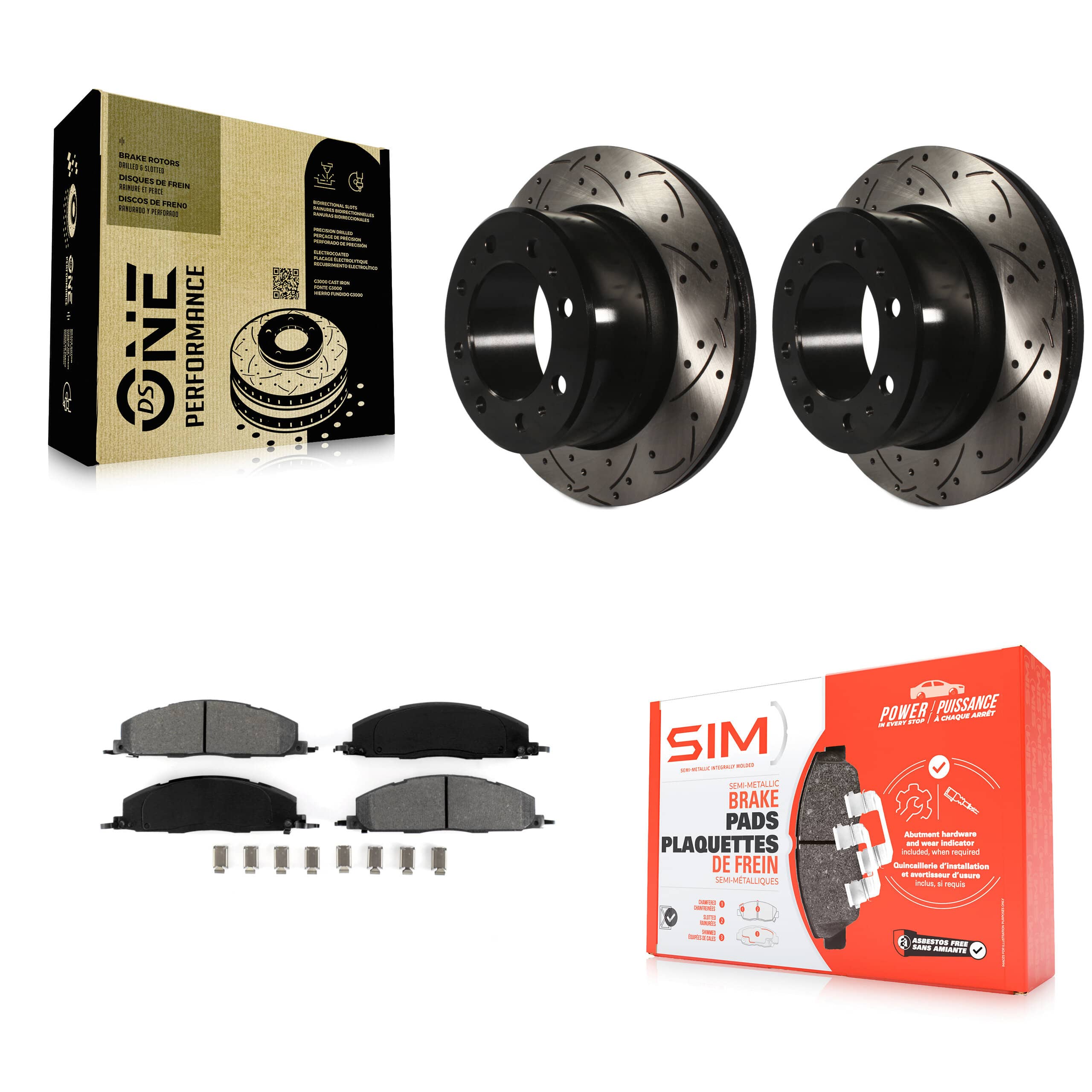 Transit Auto - KDS-100428 - Rear Disc Brake Kits