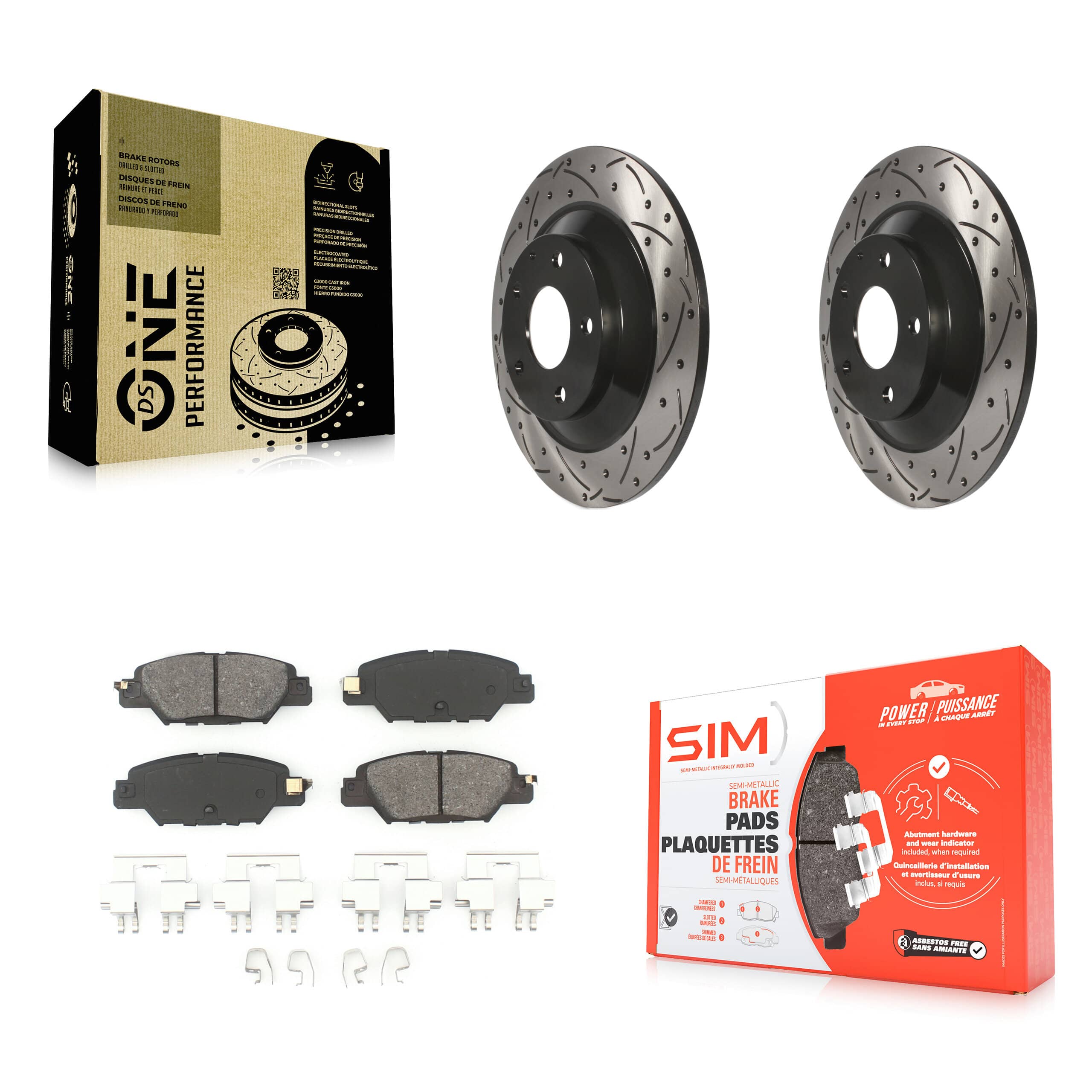 Transit Auto - KDS-100511 - Rear Disc Brake Kits