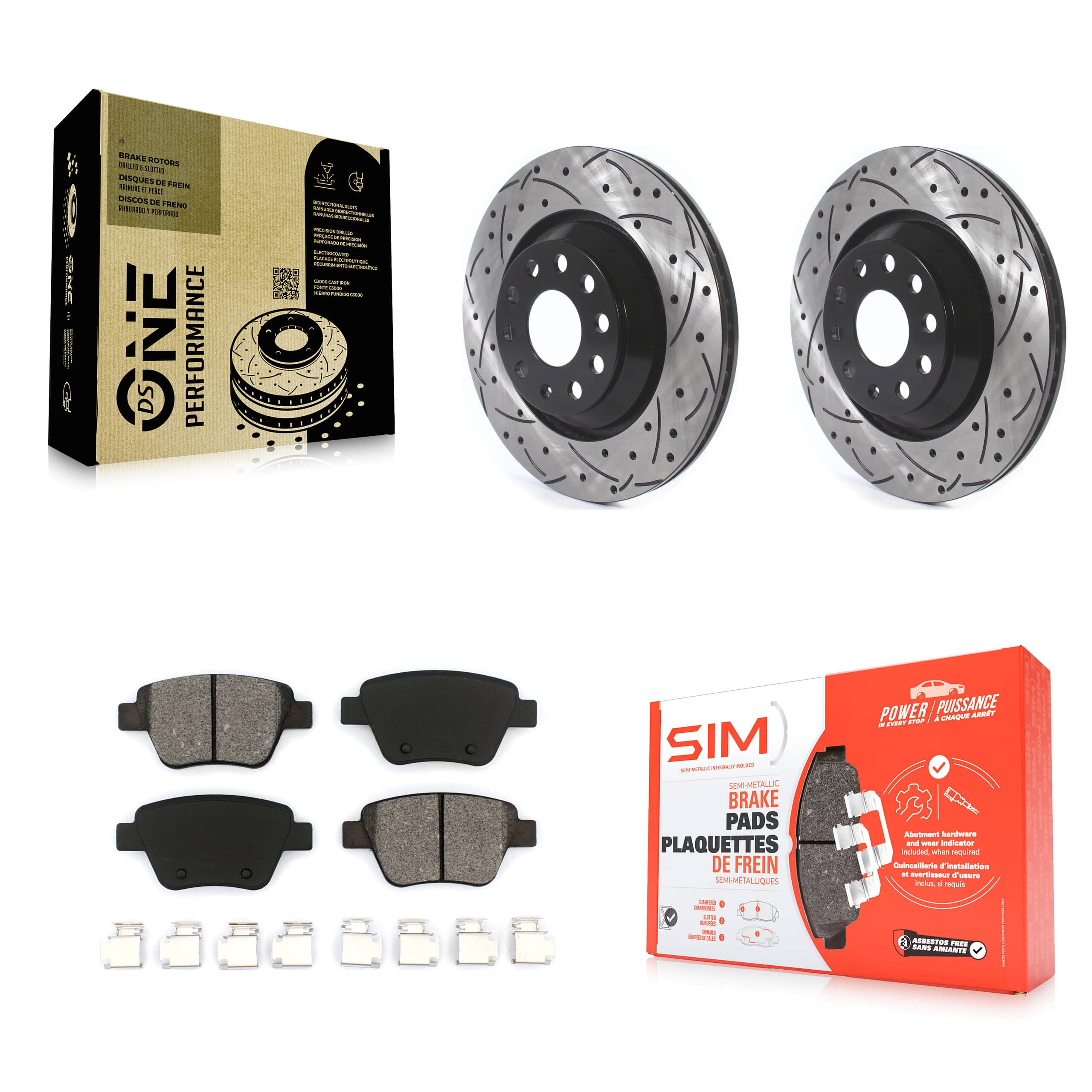Transit Auto - KDS-100589 - Rear Disc Brake Kits