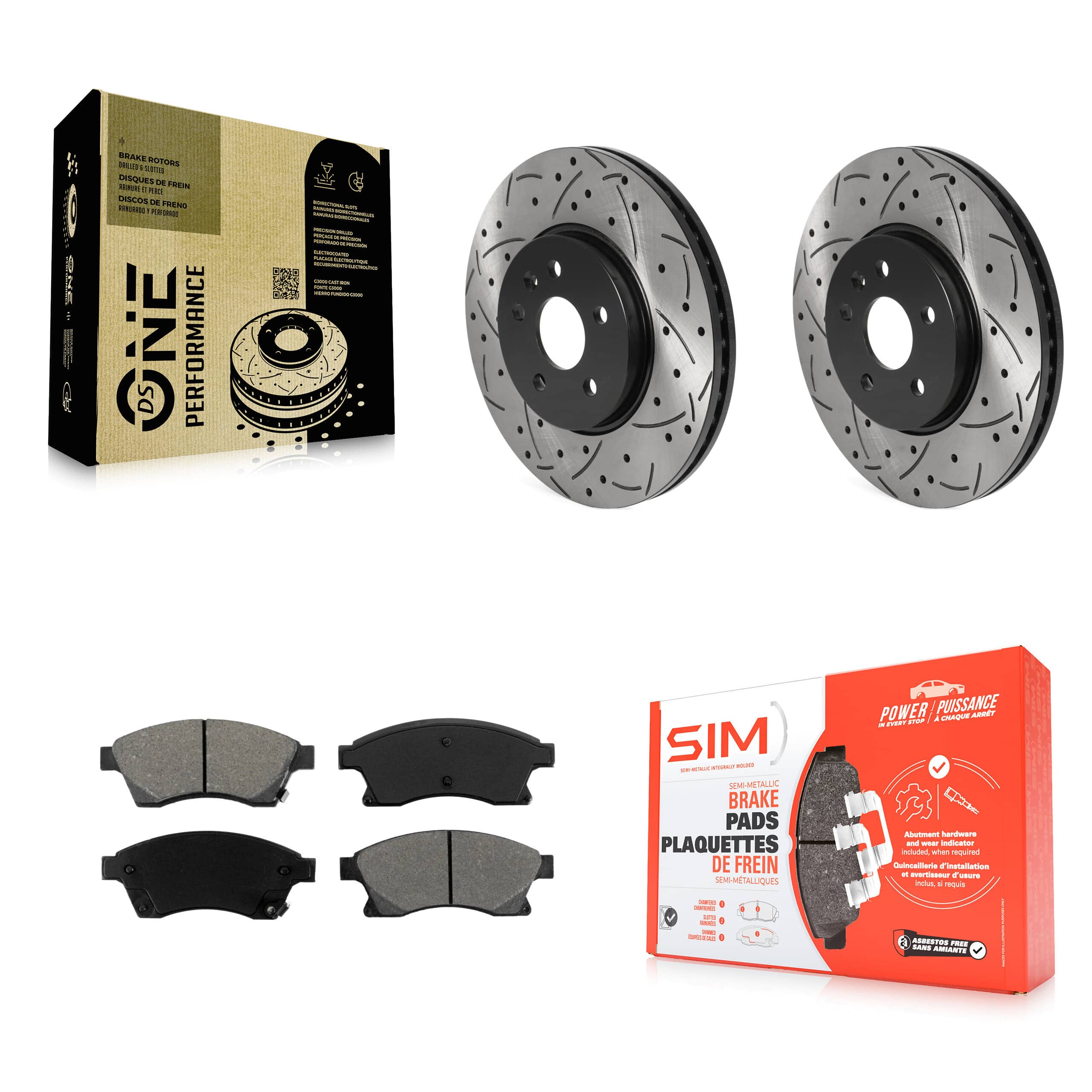 Transit Auto - KDS-100664 - Front Disc Brake Kits