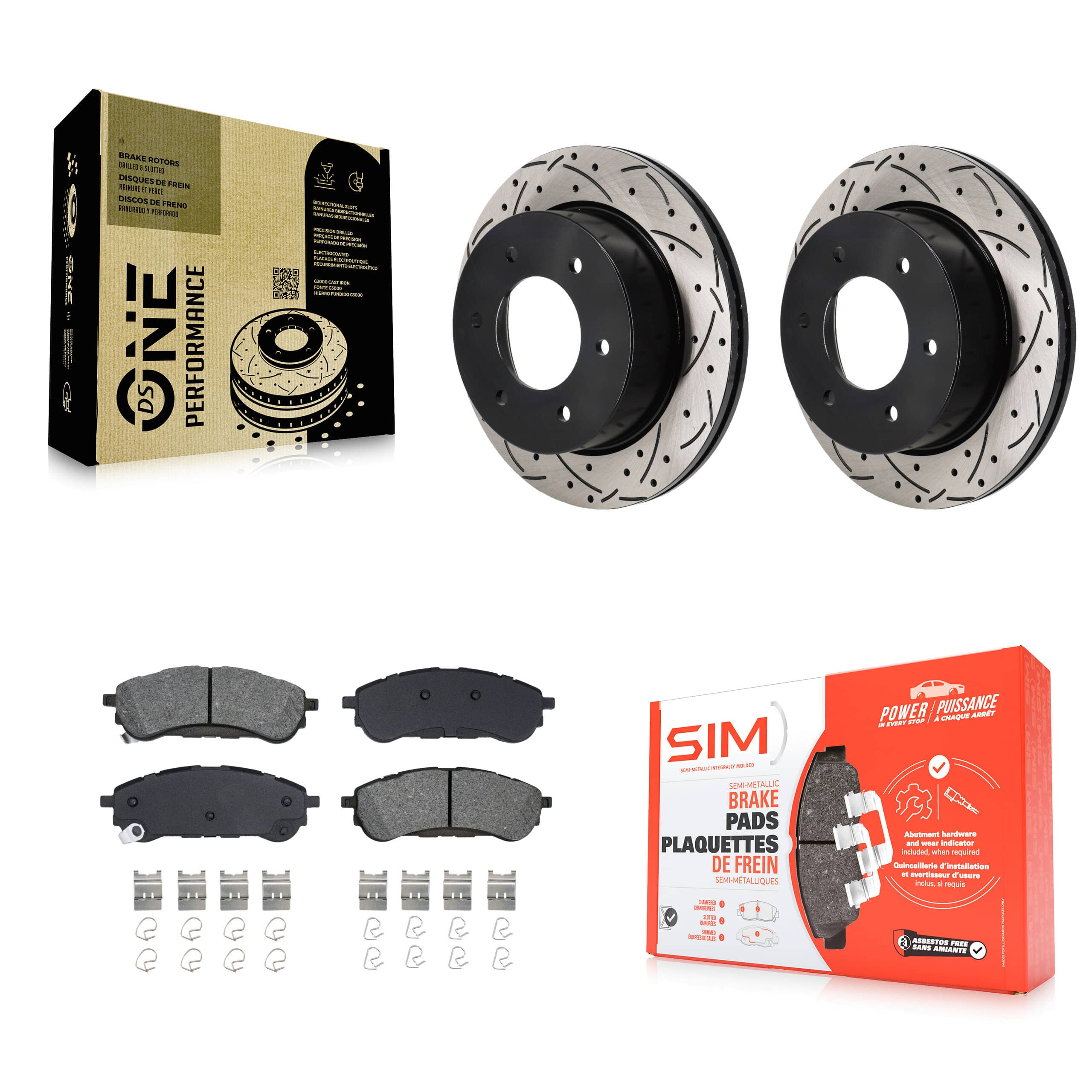 Transit Auto - KDS-101209 - Rear Disc Brake Kits