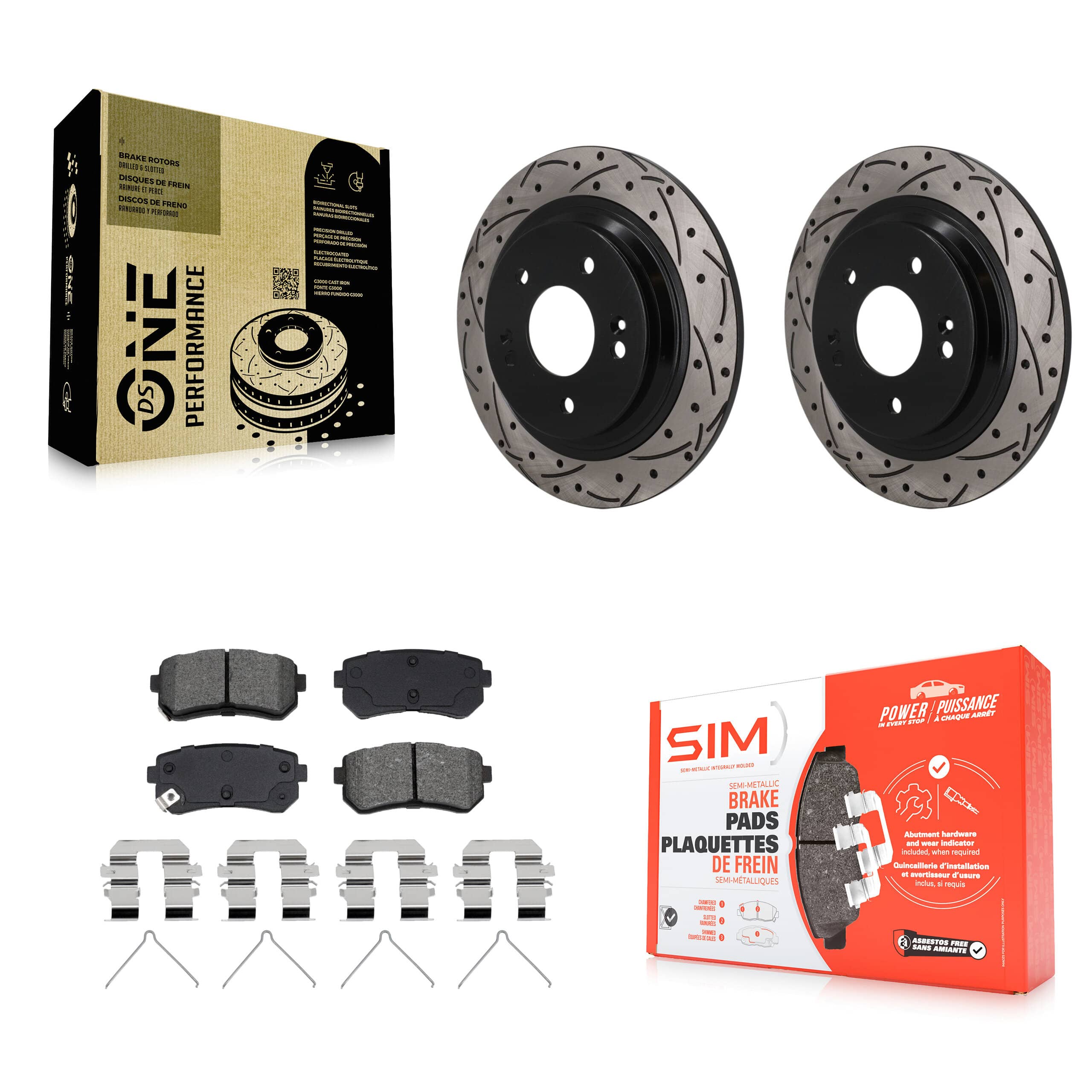 Transit Auto - KDS-101679 - Rear Disc Brake Kits