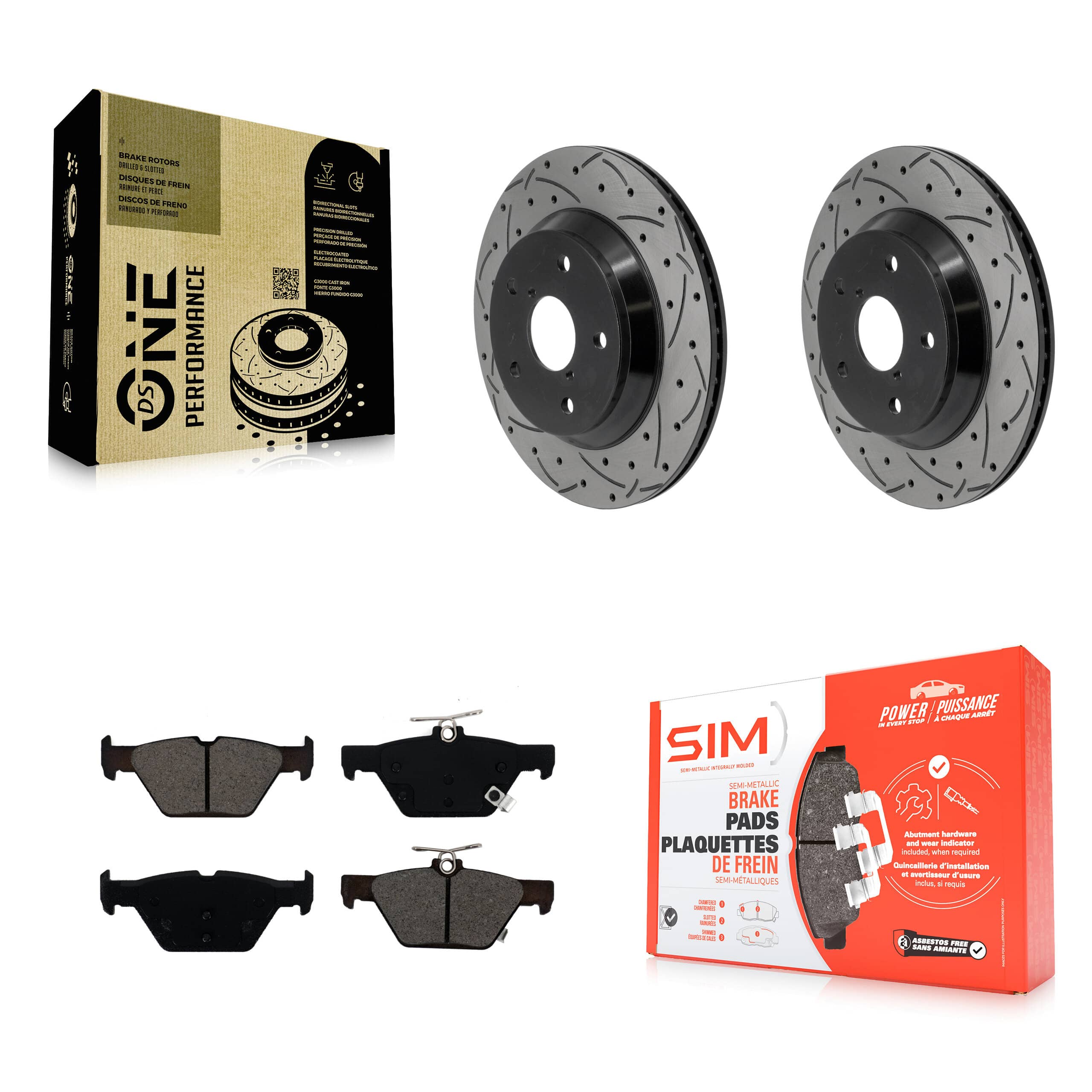 Transit Auto - KDS-101693 - Rear Disc Brake Kits