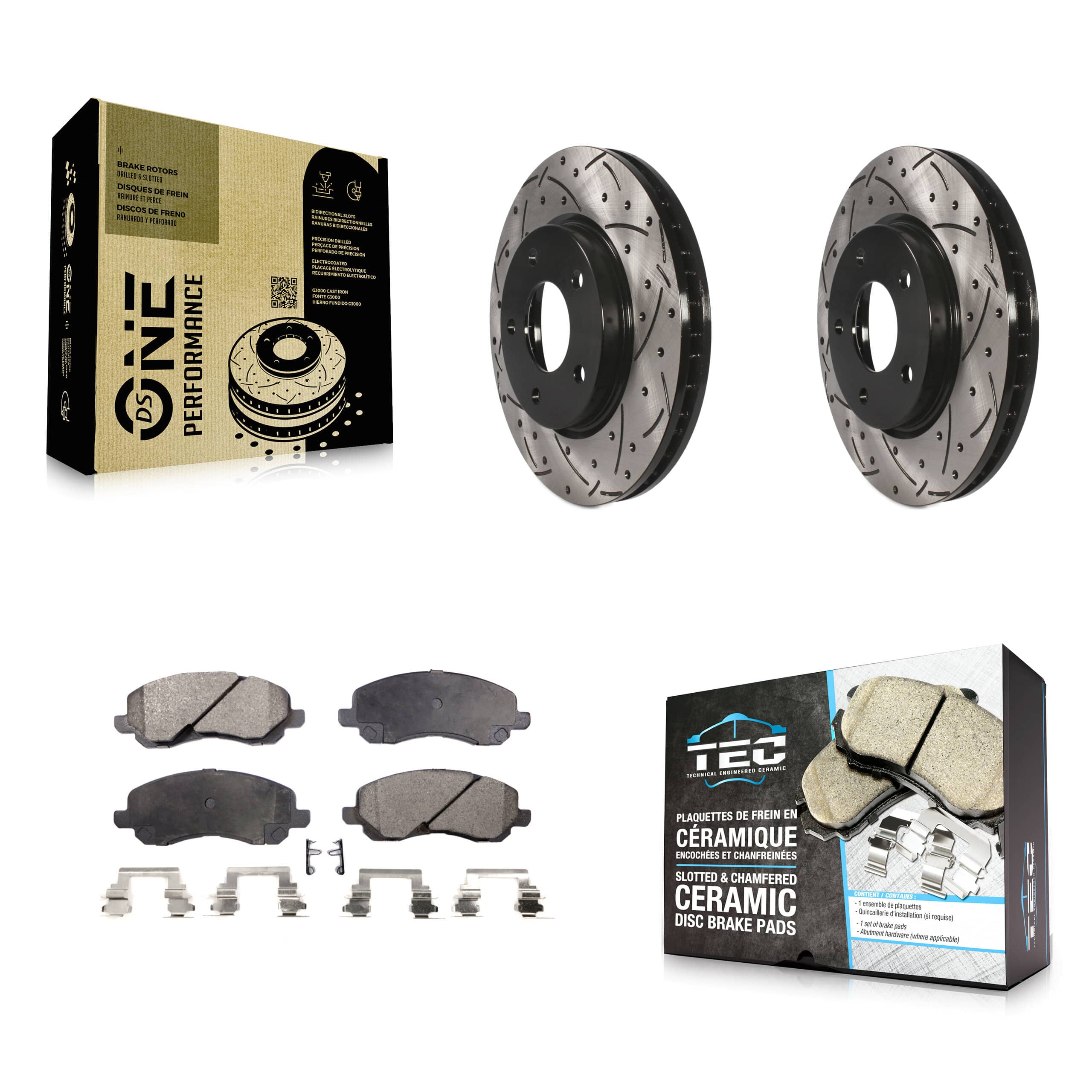 Transit Auto - KDT-100046 - Front Disc Brake Kits